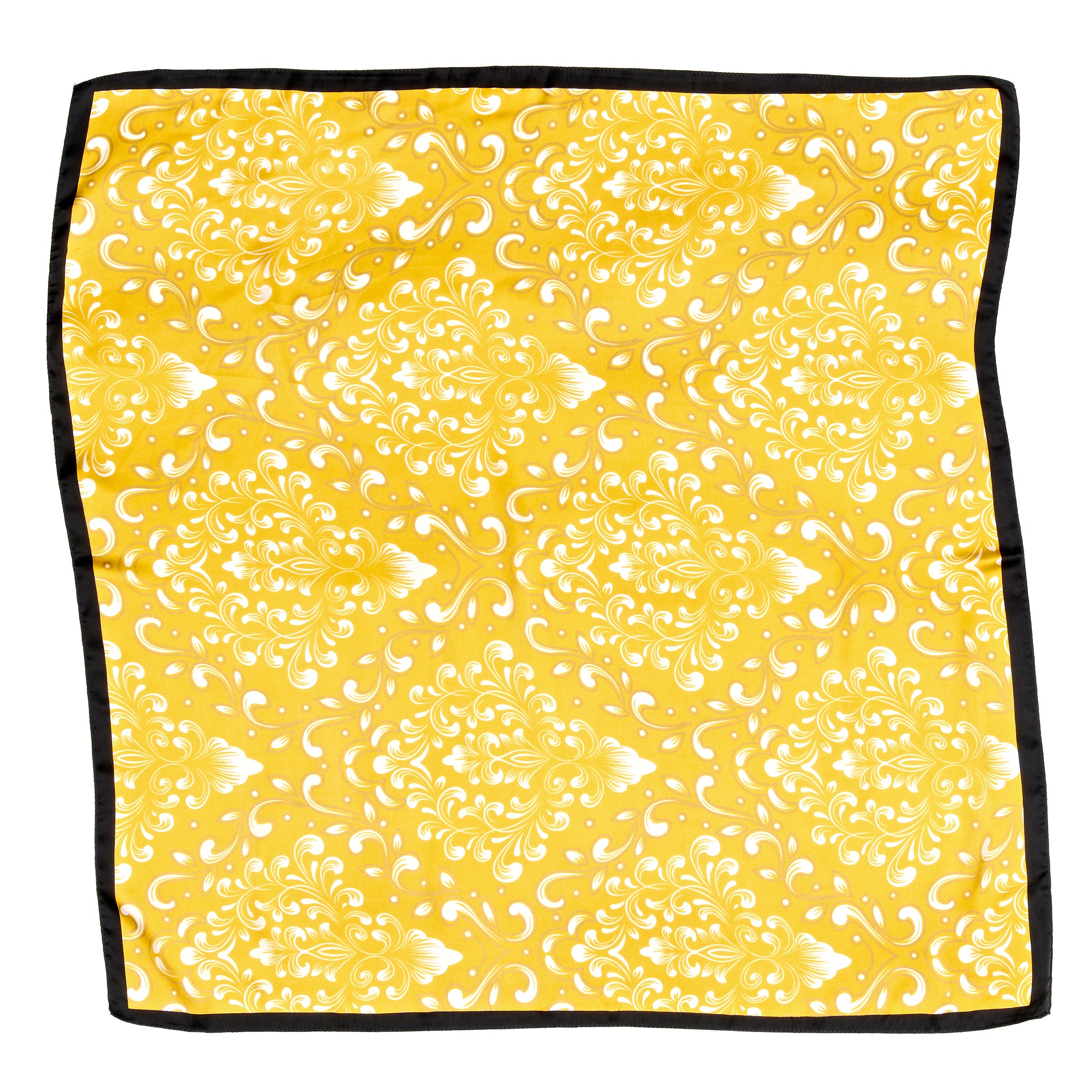 Multi Print Silky Bandana Scarf