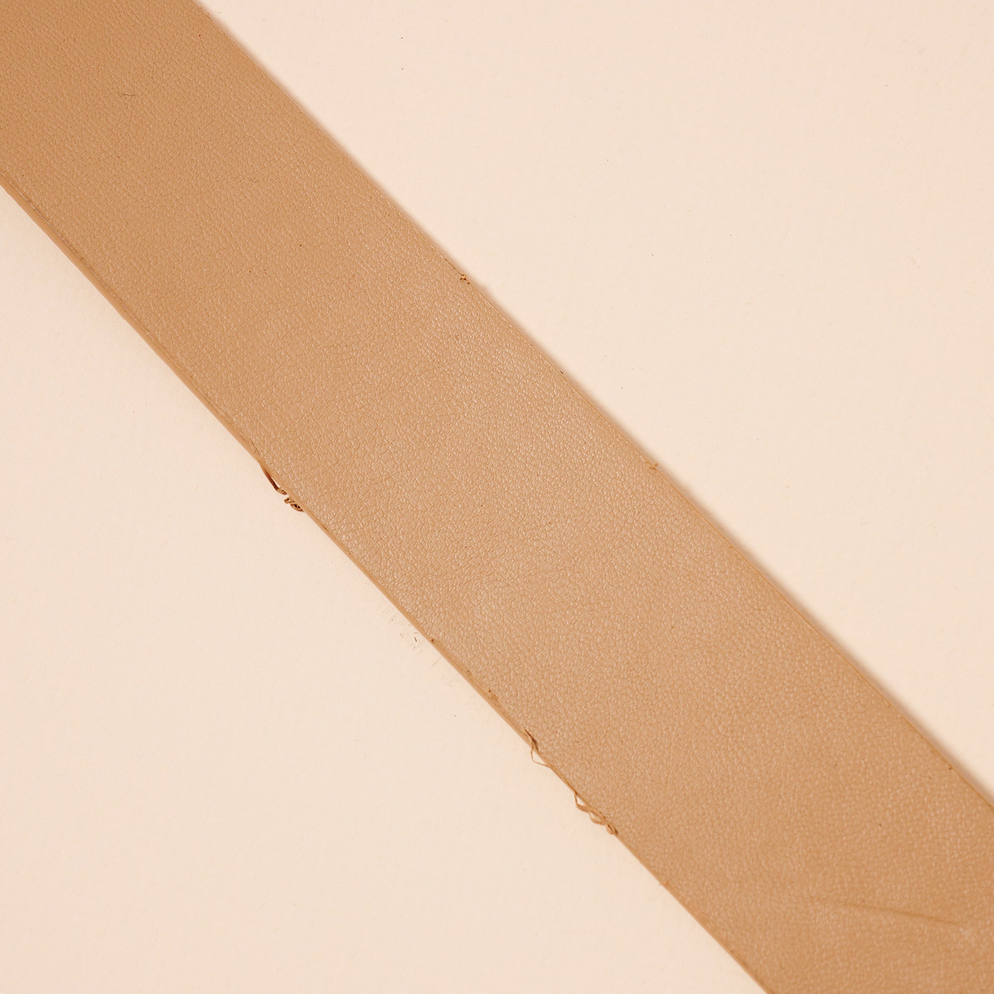 Faux Leather Double Circle Belt