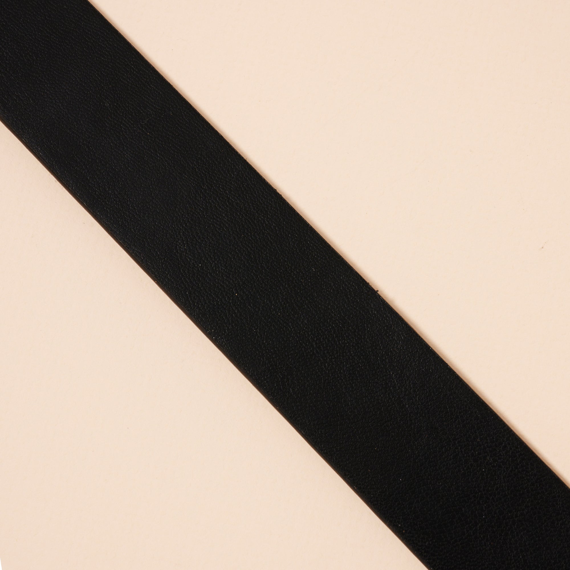Faux Leather Double Circle Belt