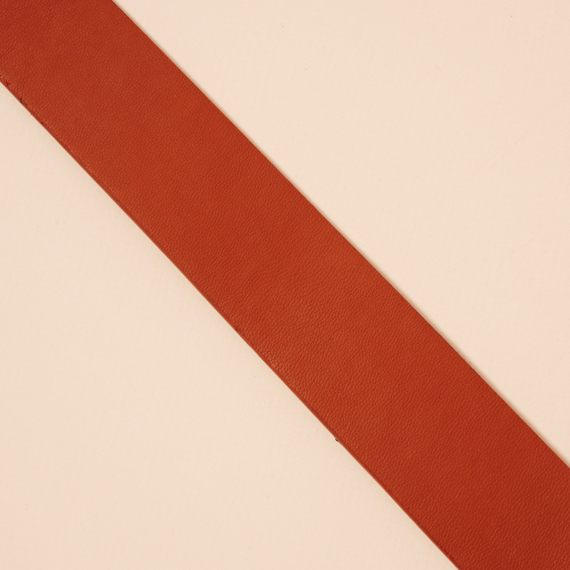 Faux Leather Double Circle Belt