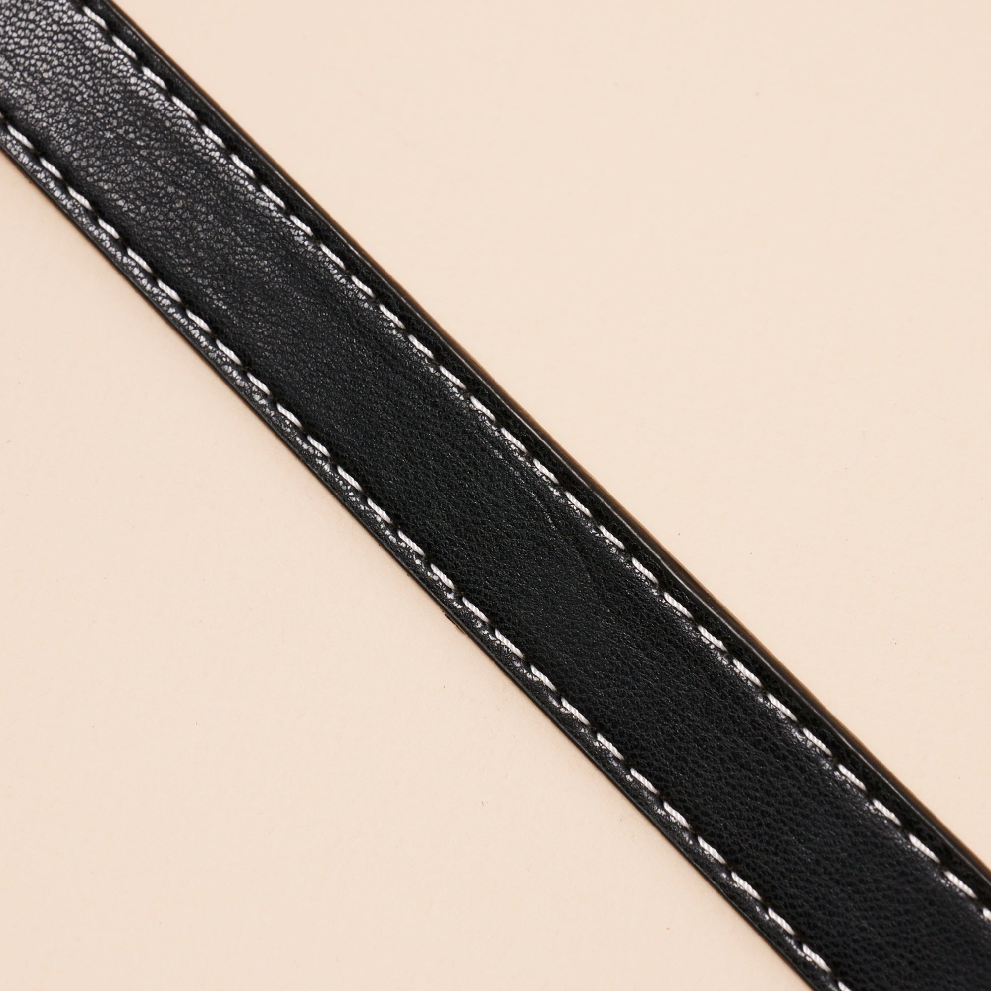 Tie Faux Leather Belt