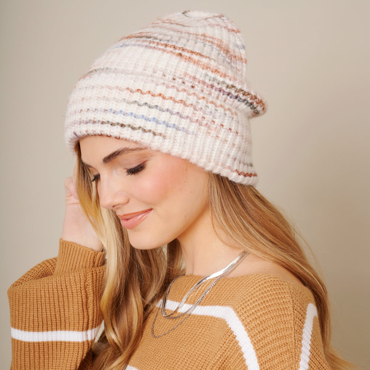 Stripe Beanie