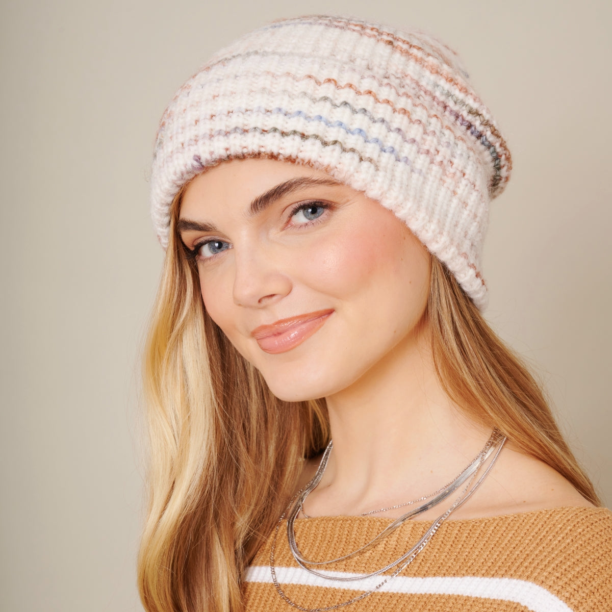 Stripe Beanie