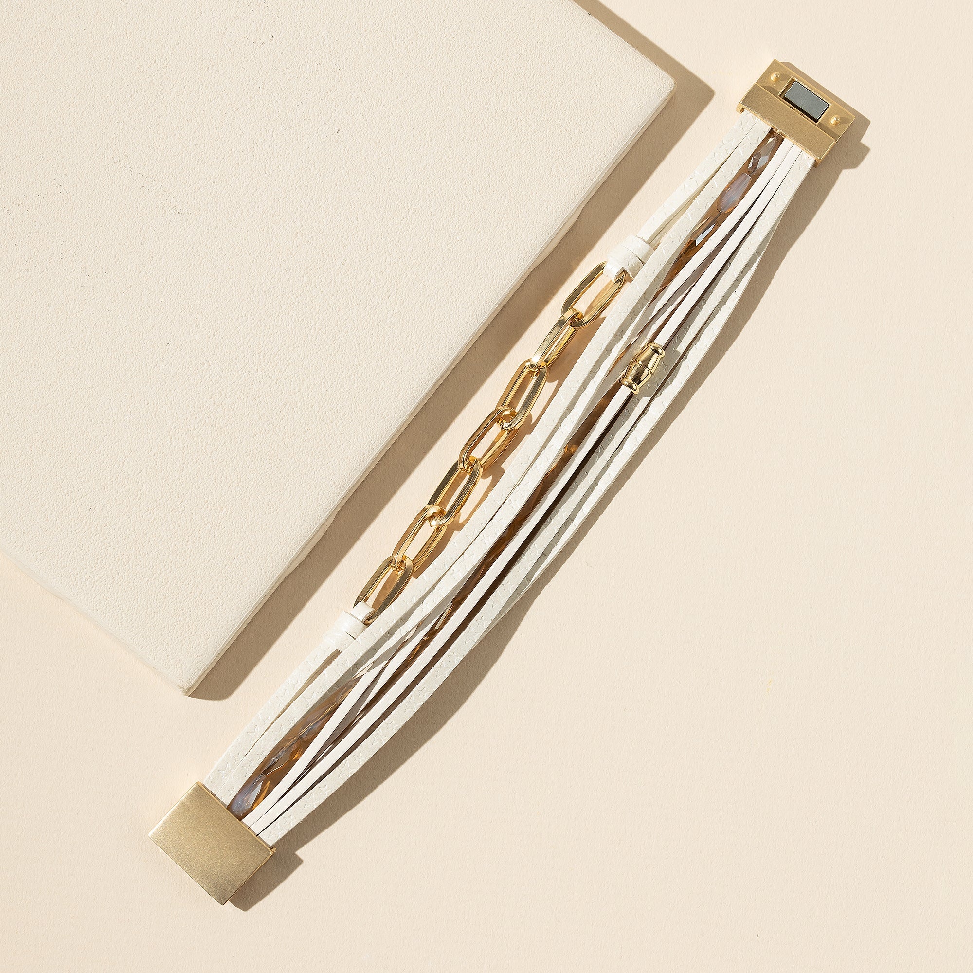 Chain Linked Layered Bracelet
