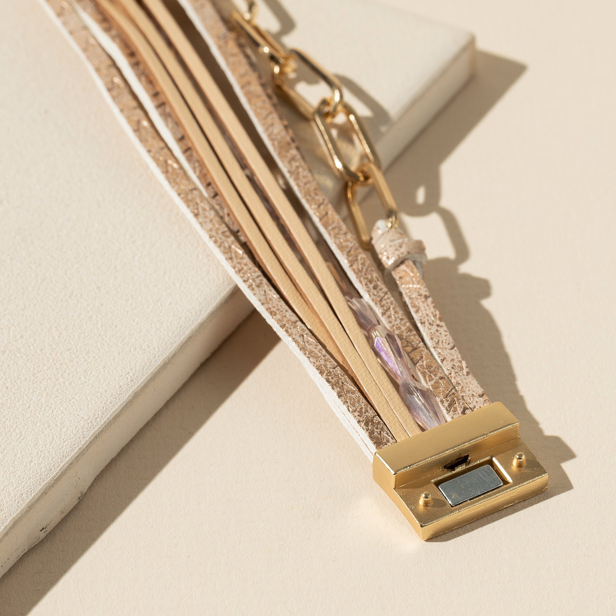 Chain Linked Layered Bracelet