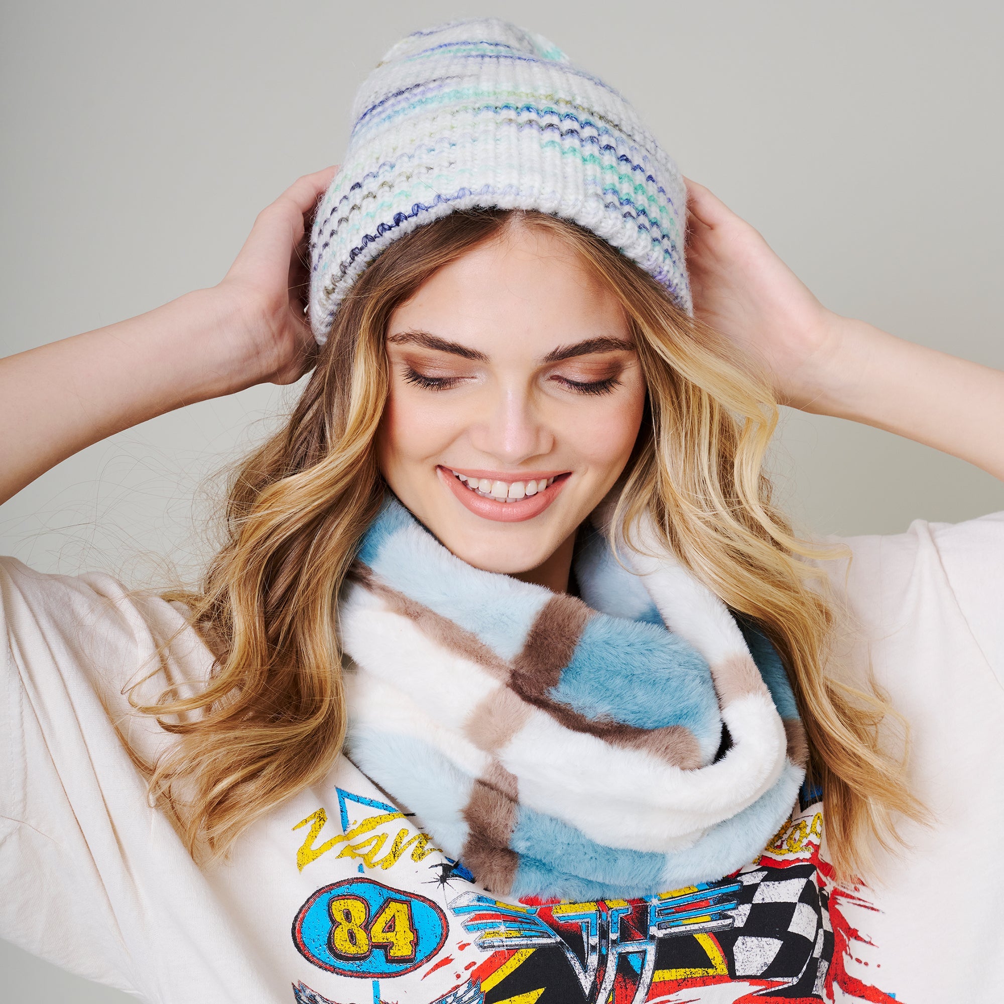 Stripe Beanie