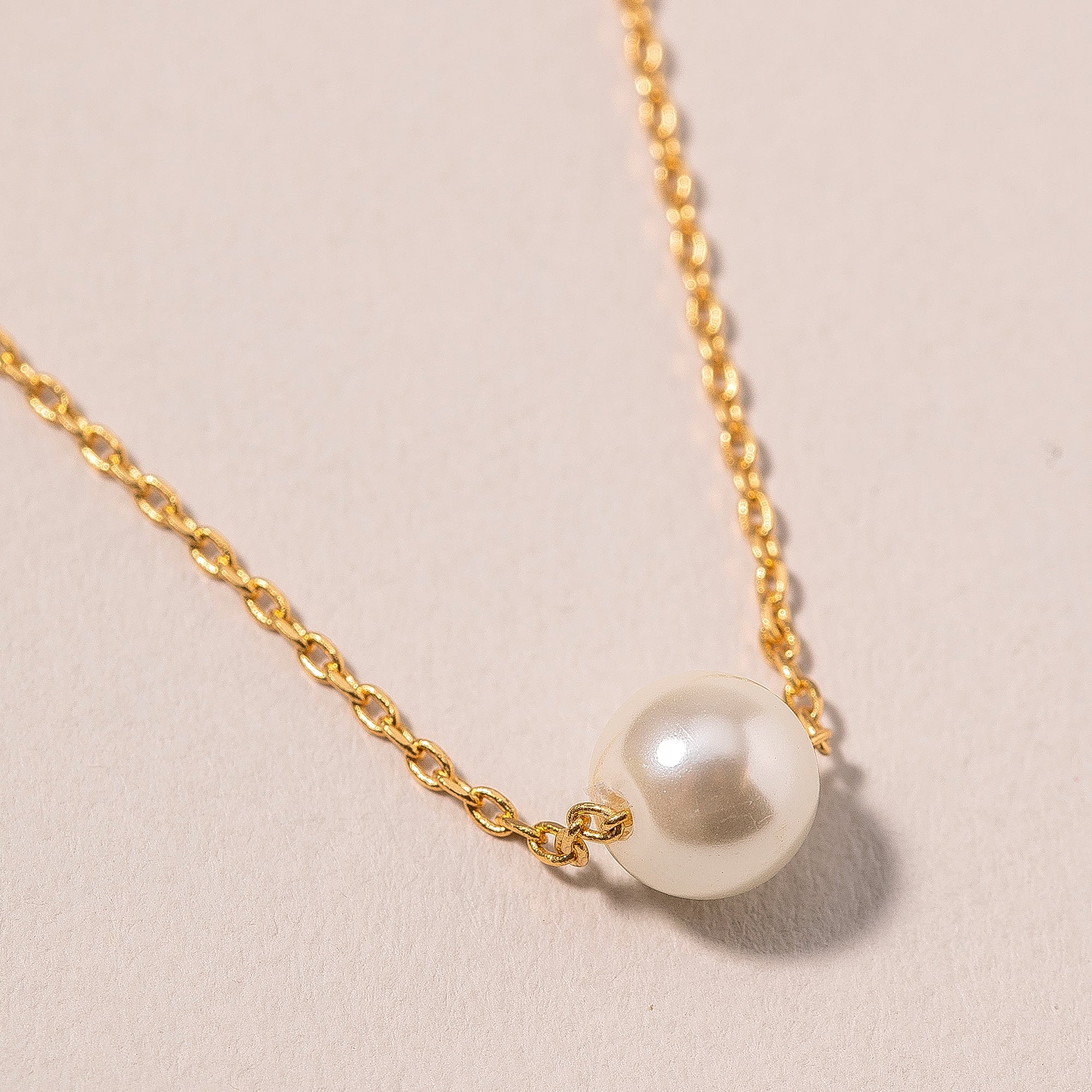 Pearl Charm Necklace
