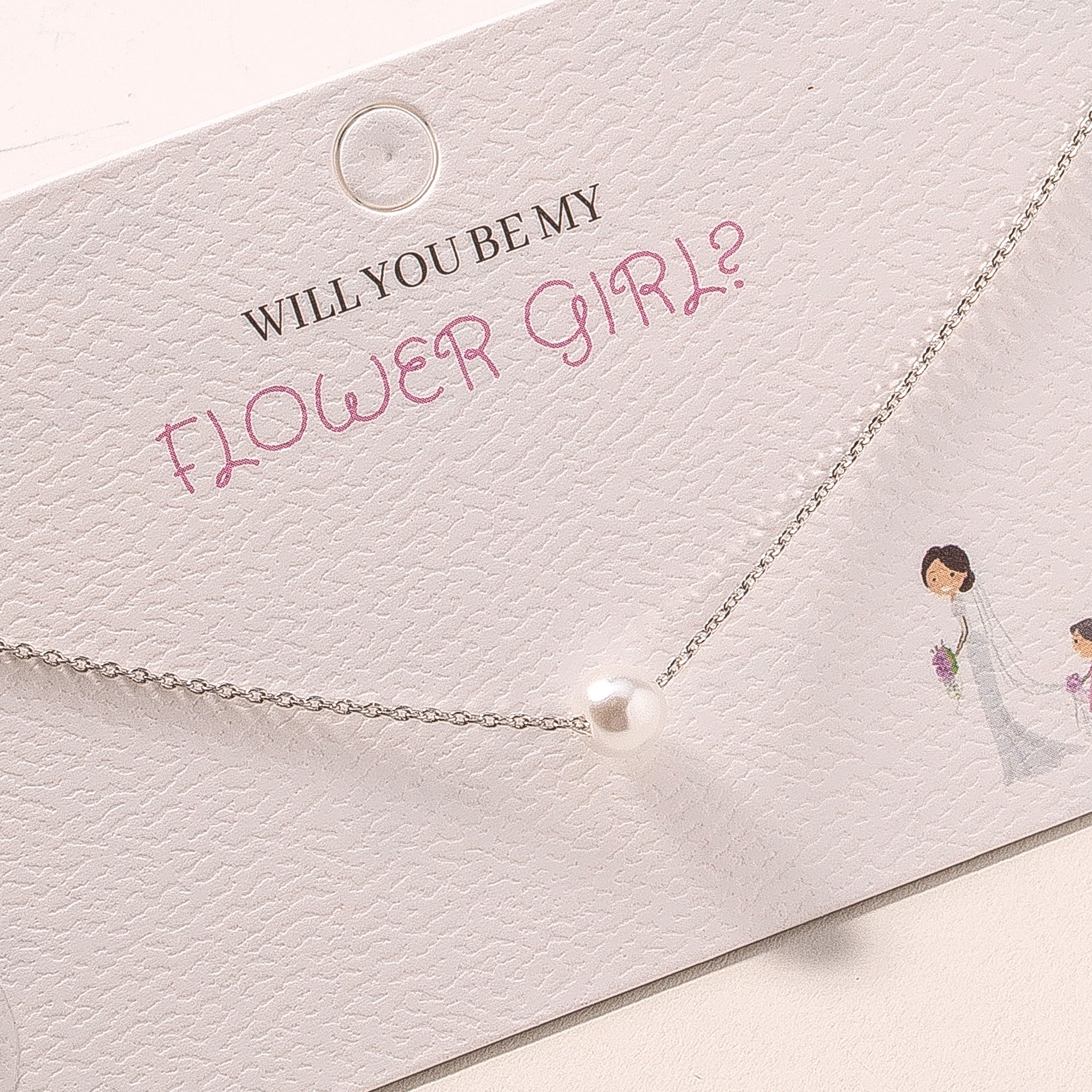 Pearl Charm Necklace