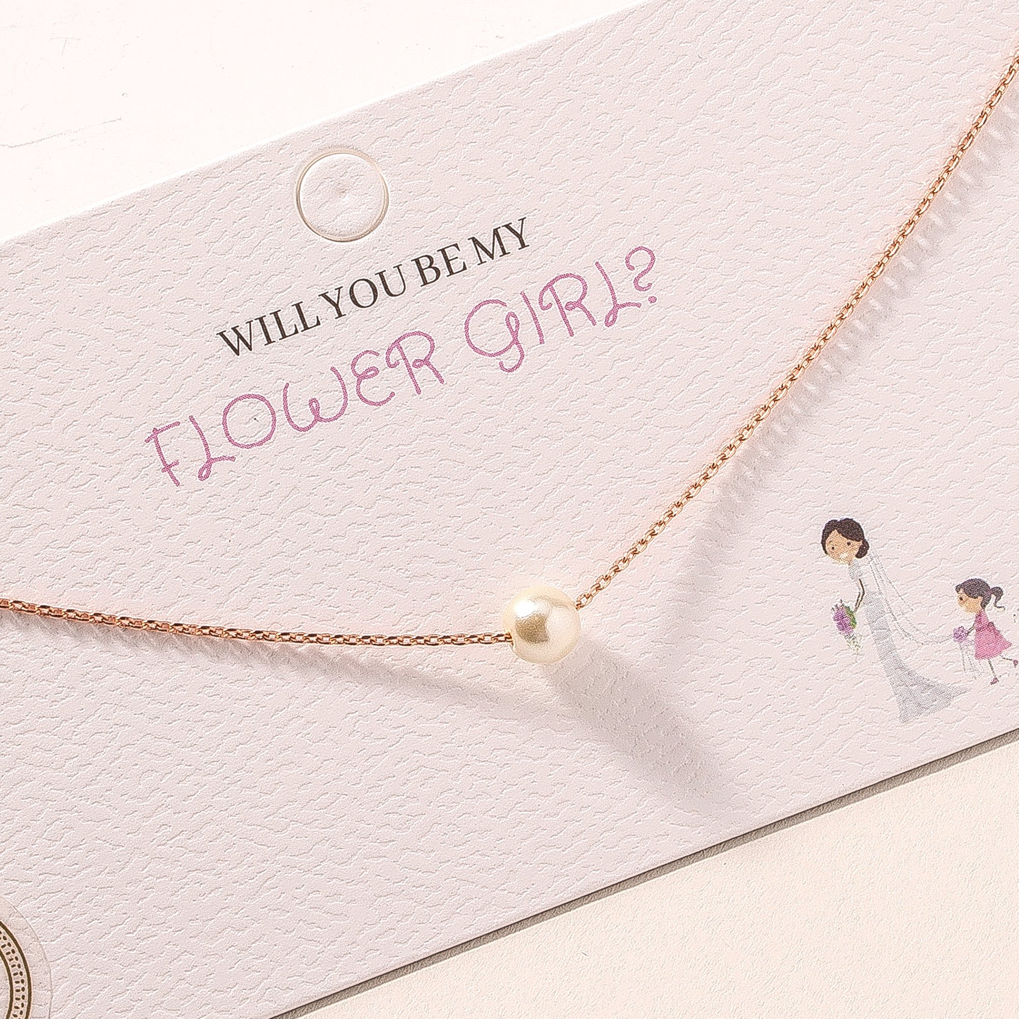 Pearl Charm Necklace