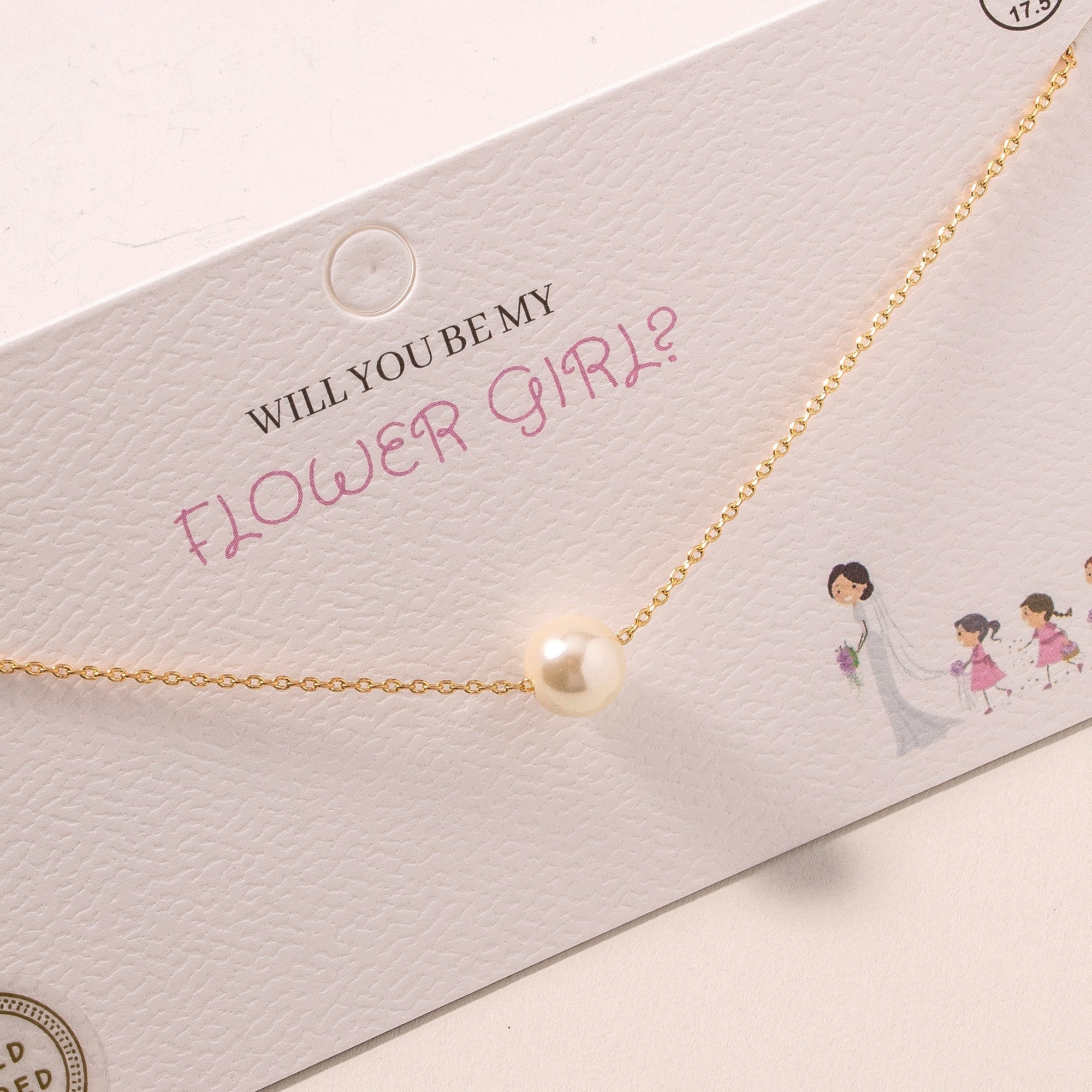 Pearl Charm Necklace