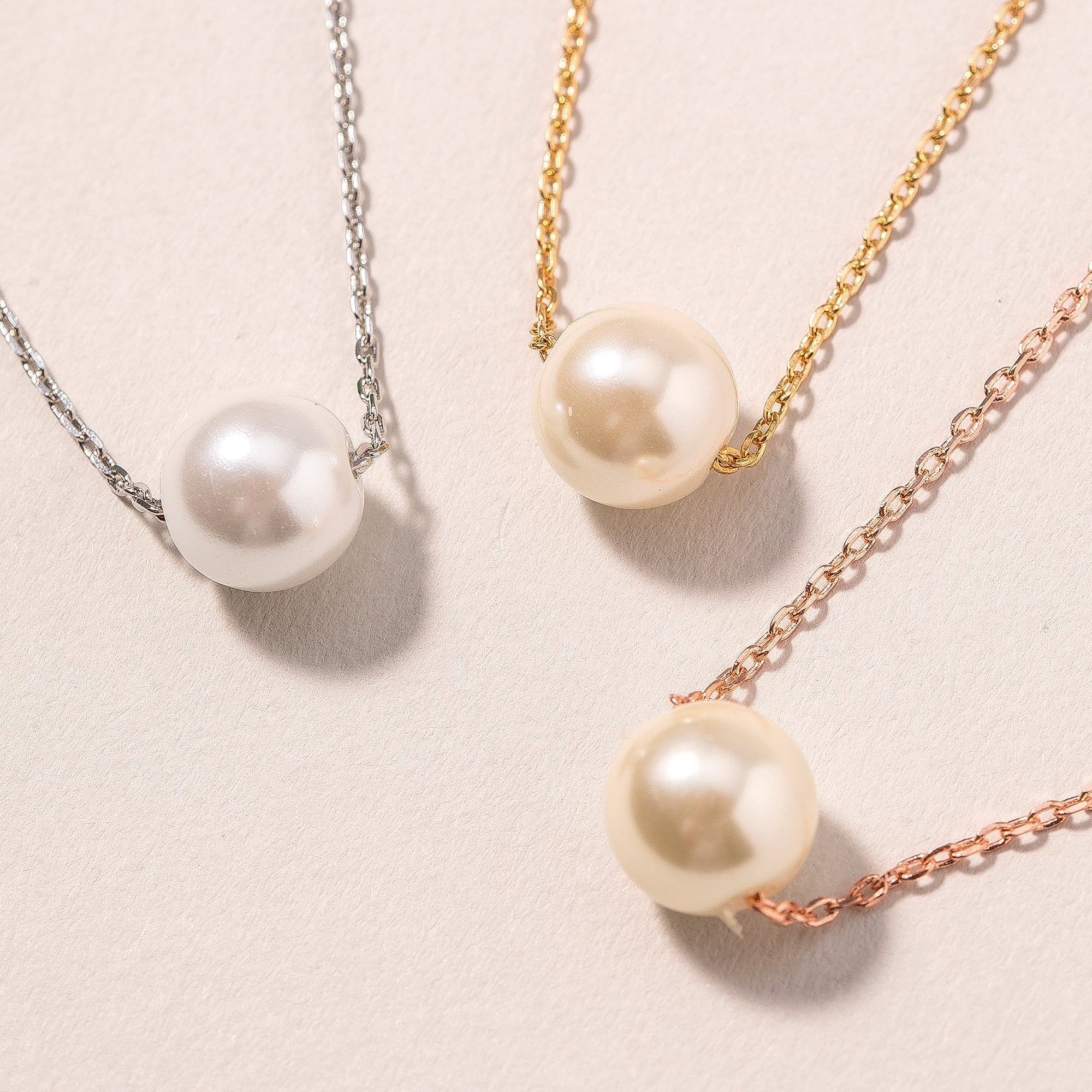 Pearl Charm Necklace