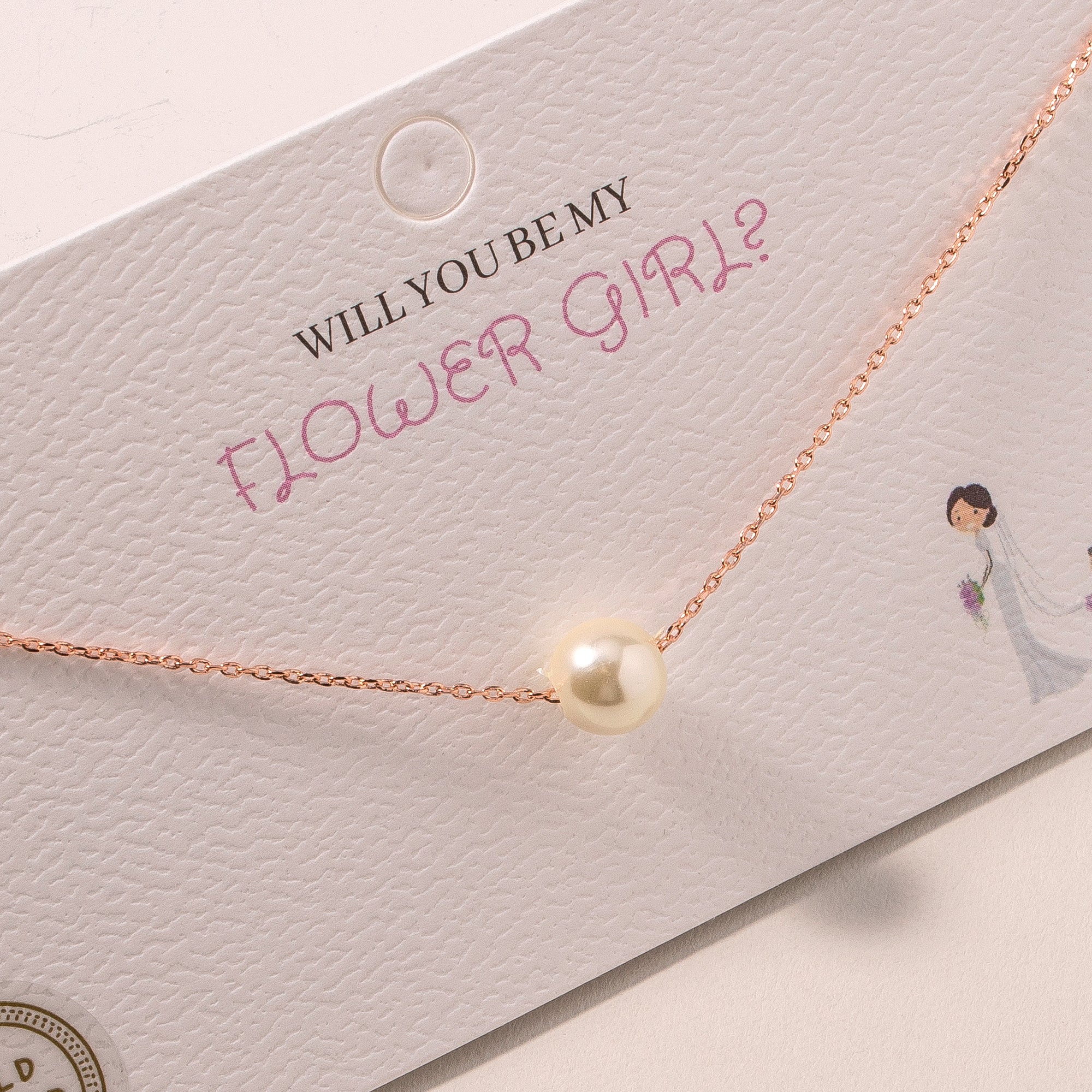 Pearl Charm Necklace
