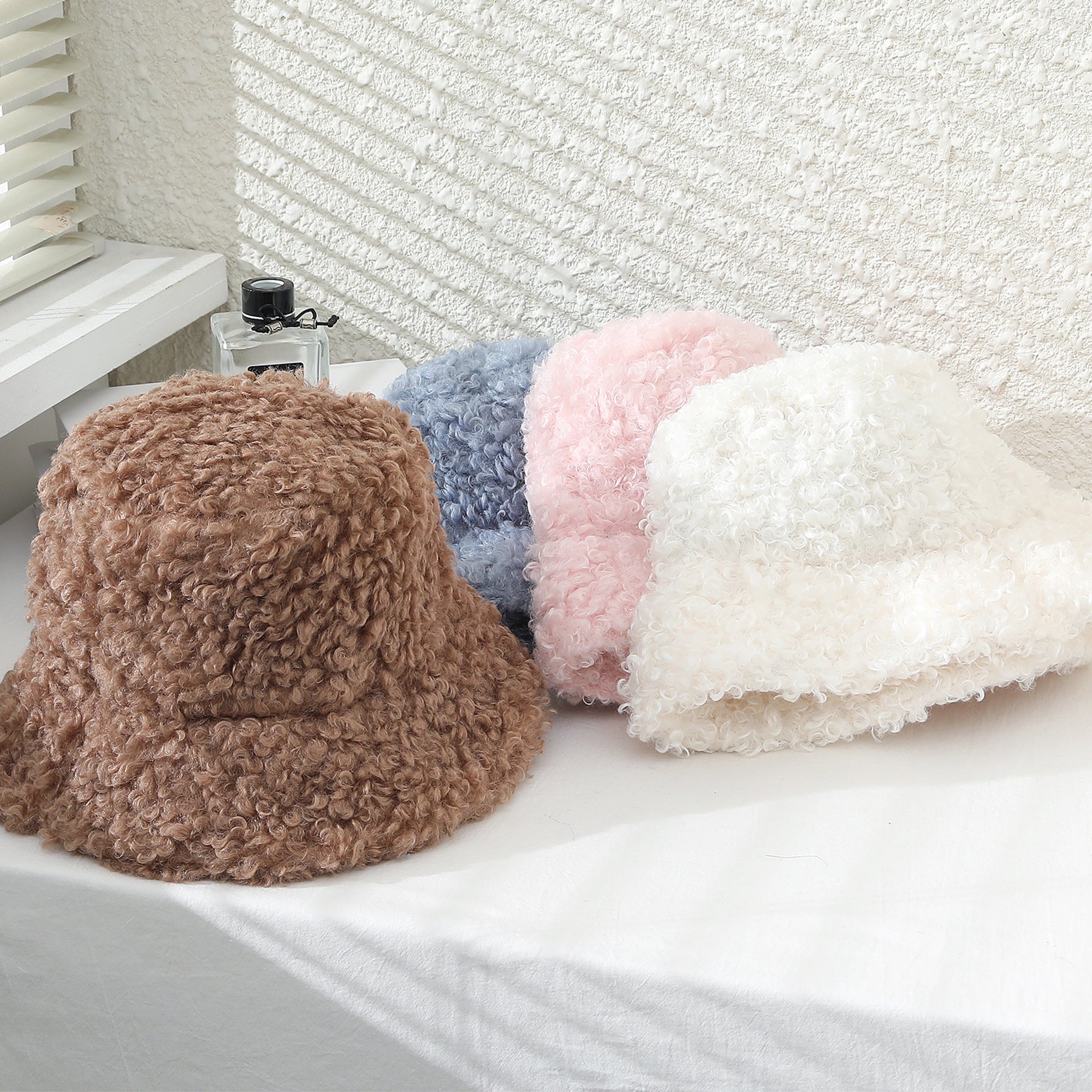 Teddy Fur Bucket Hat