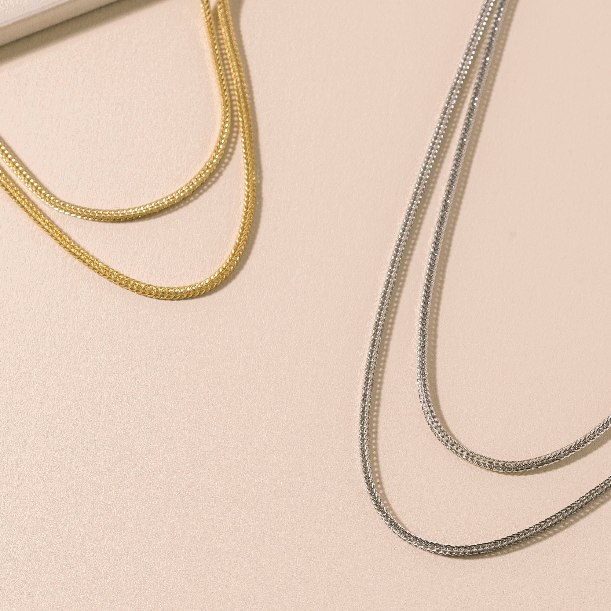 Layered Snake Chain Necklace