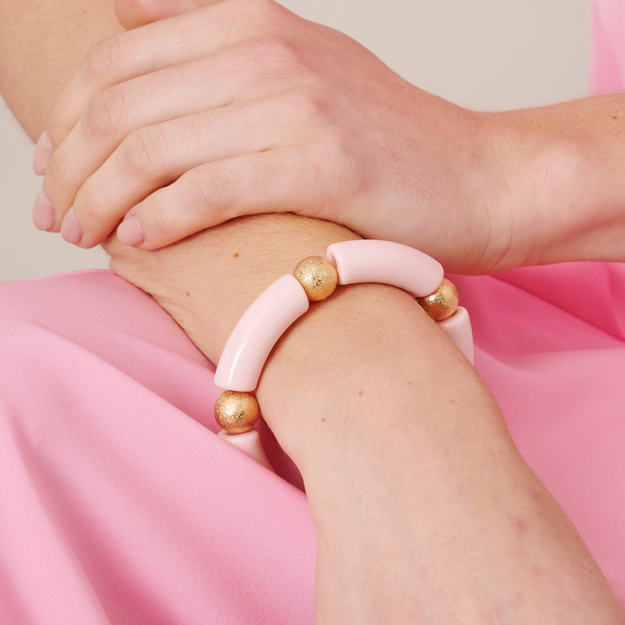 Long Beaded Bracelet
