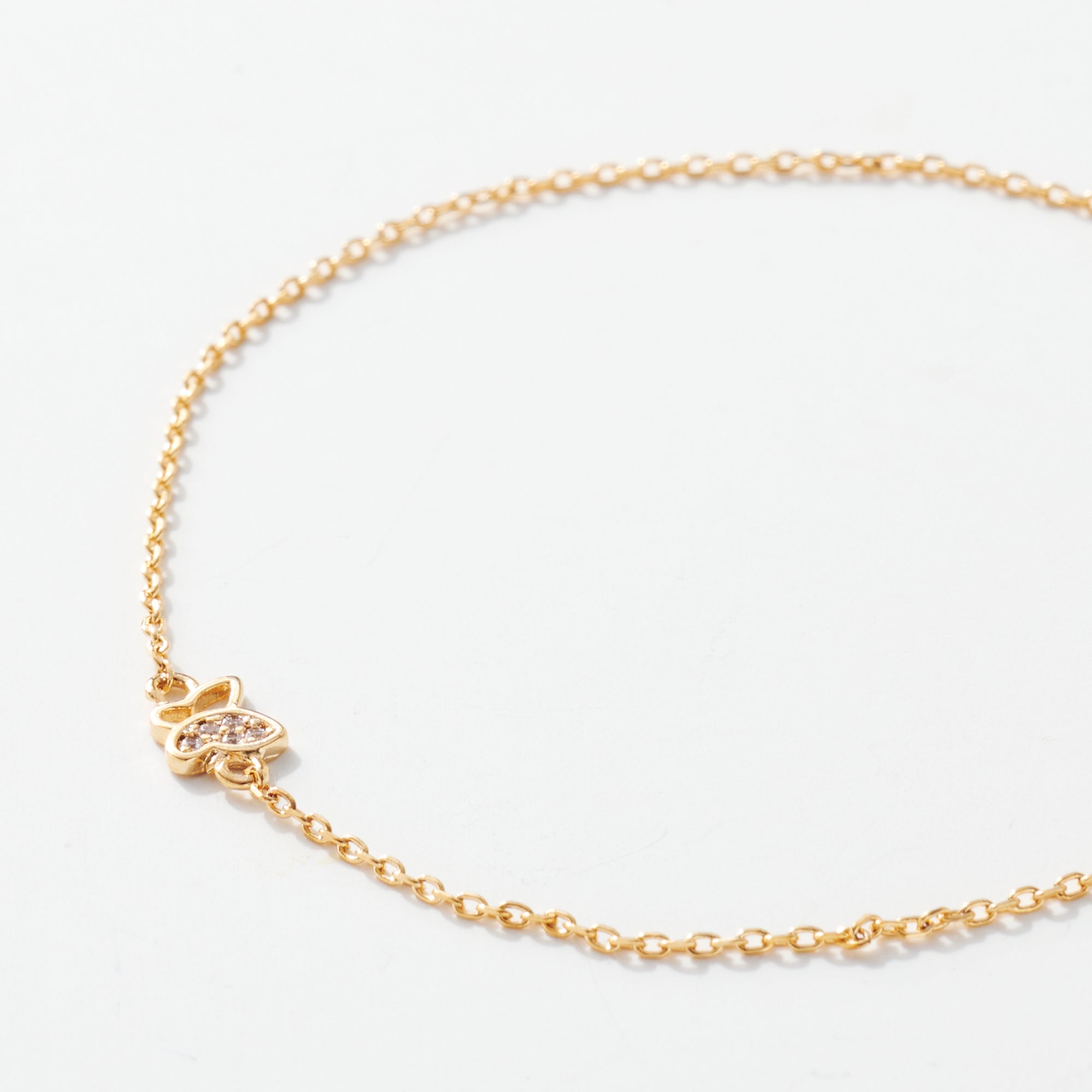 Mini Butterfly Charm Bracelet