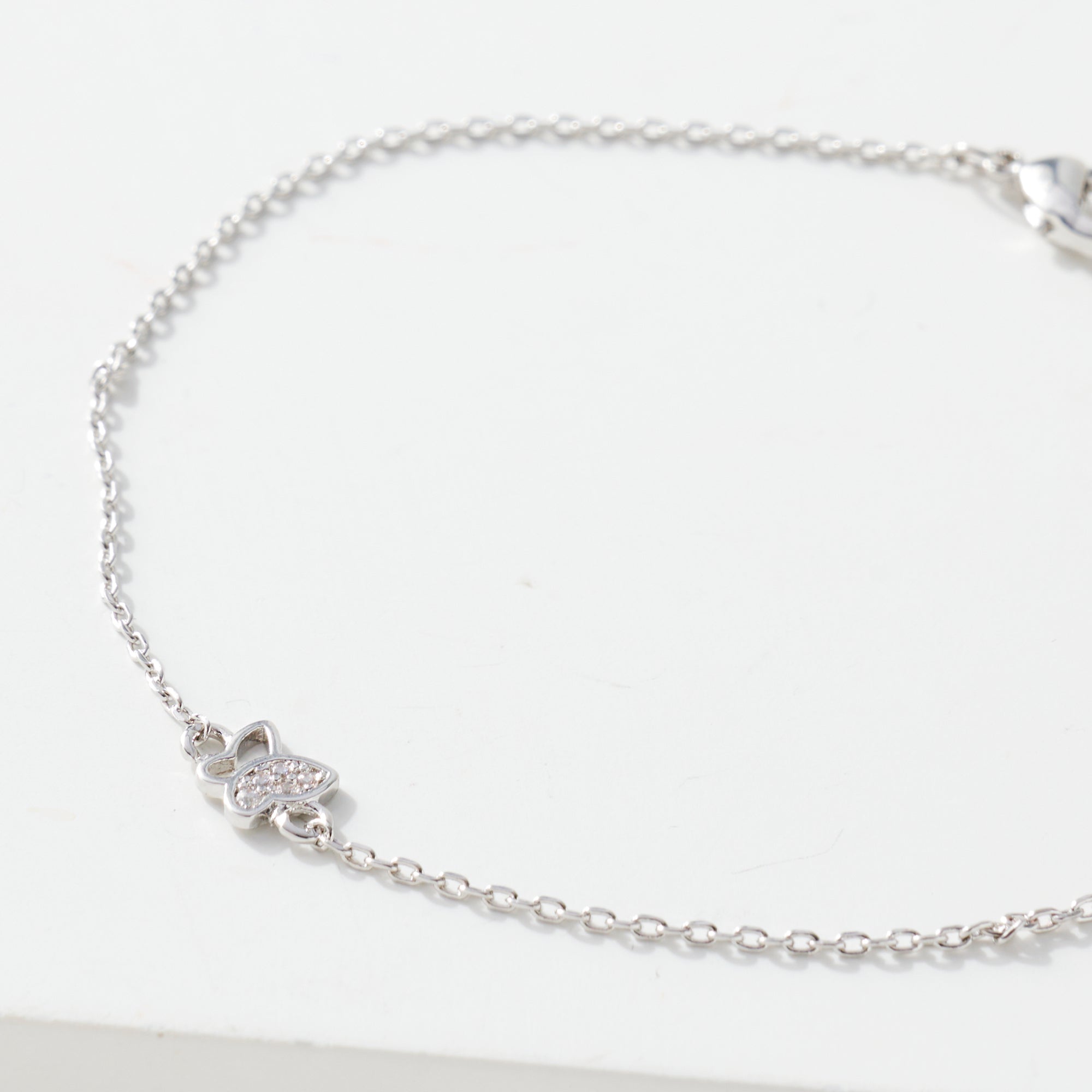 Mini Butterfly Charm Bracelet