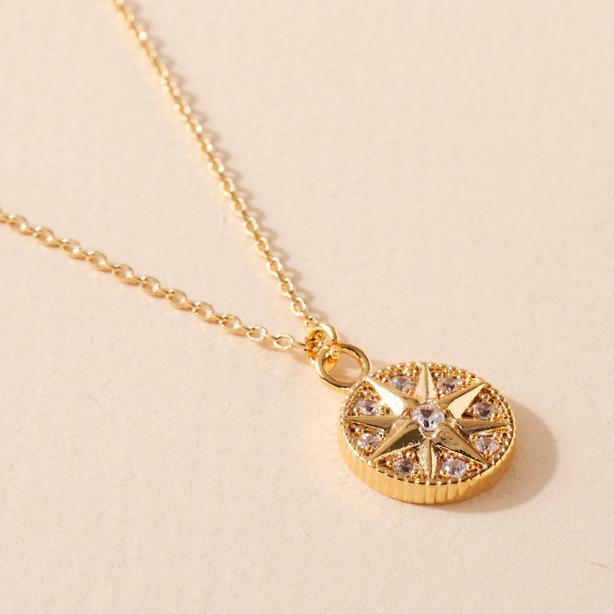 North Star Charm Necklace
