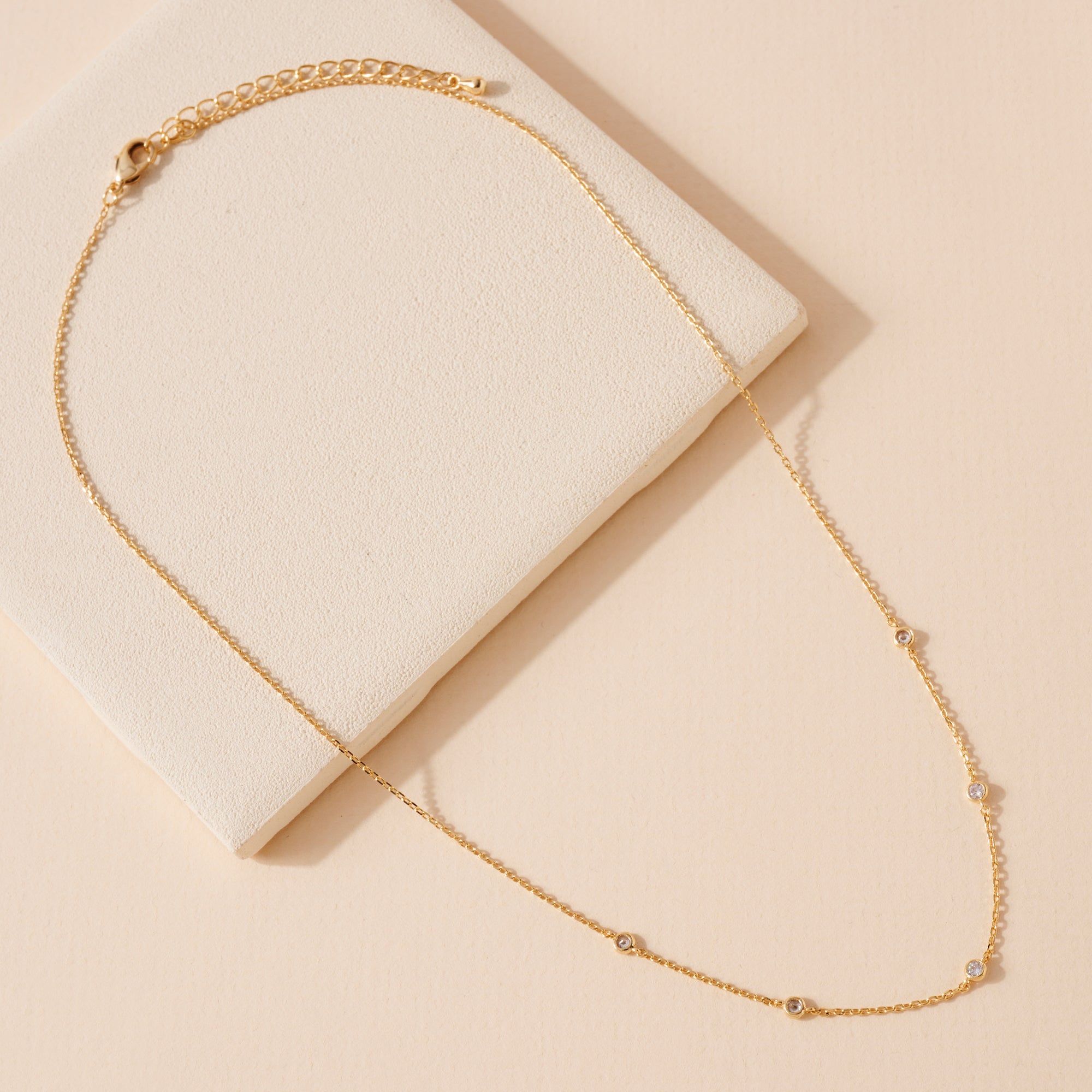 CZ Charm Necklace