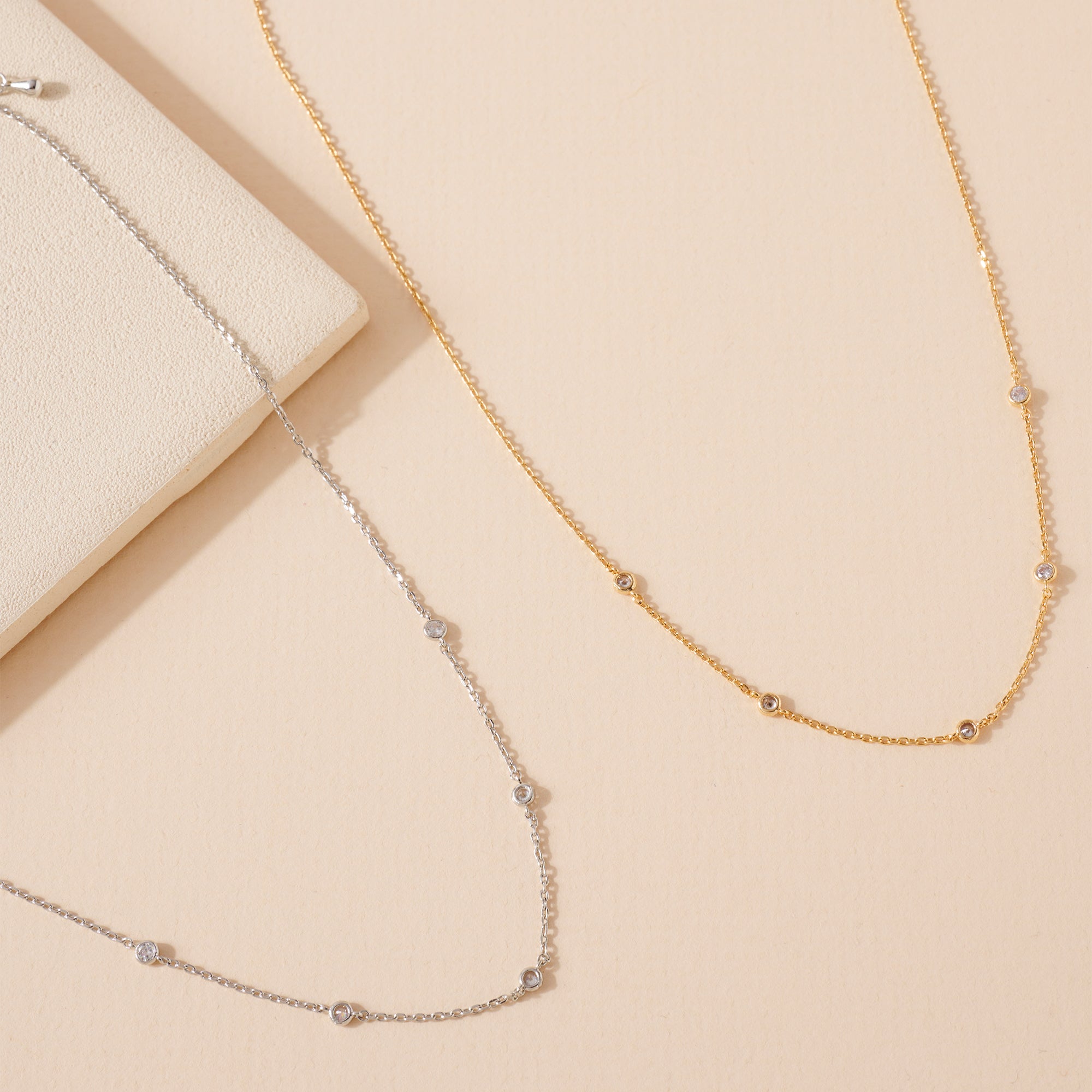 CZ Charm Necklace