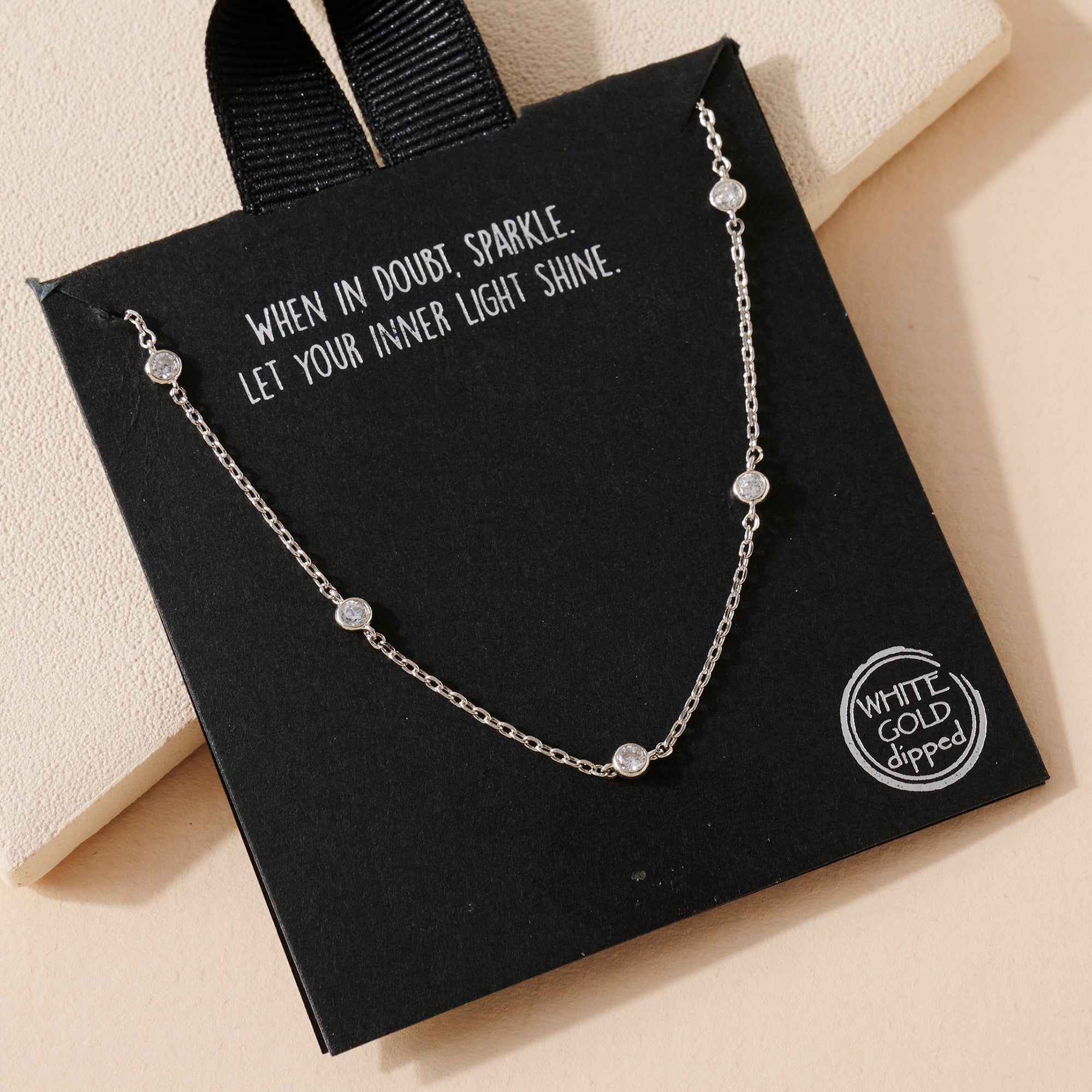 CZ Charm Necklace