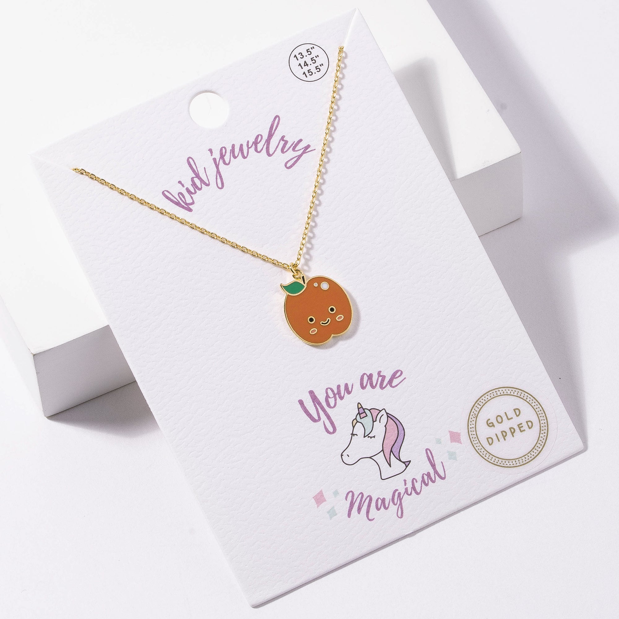 Kids Apple Necklace
