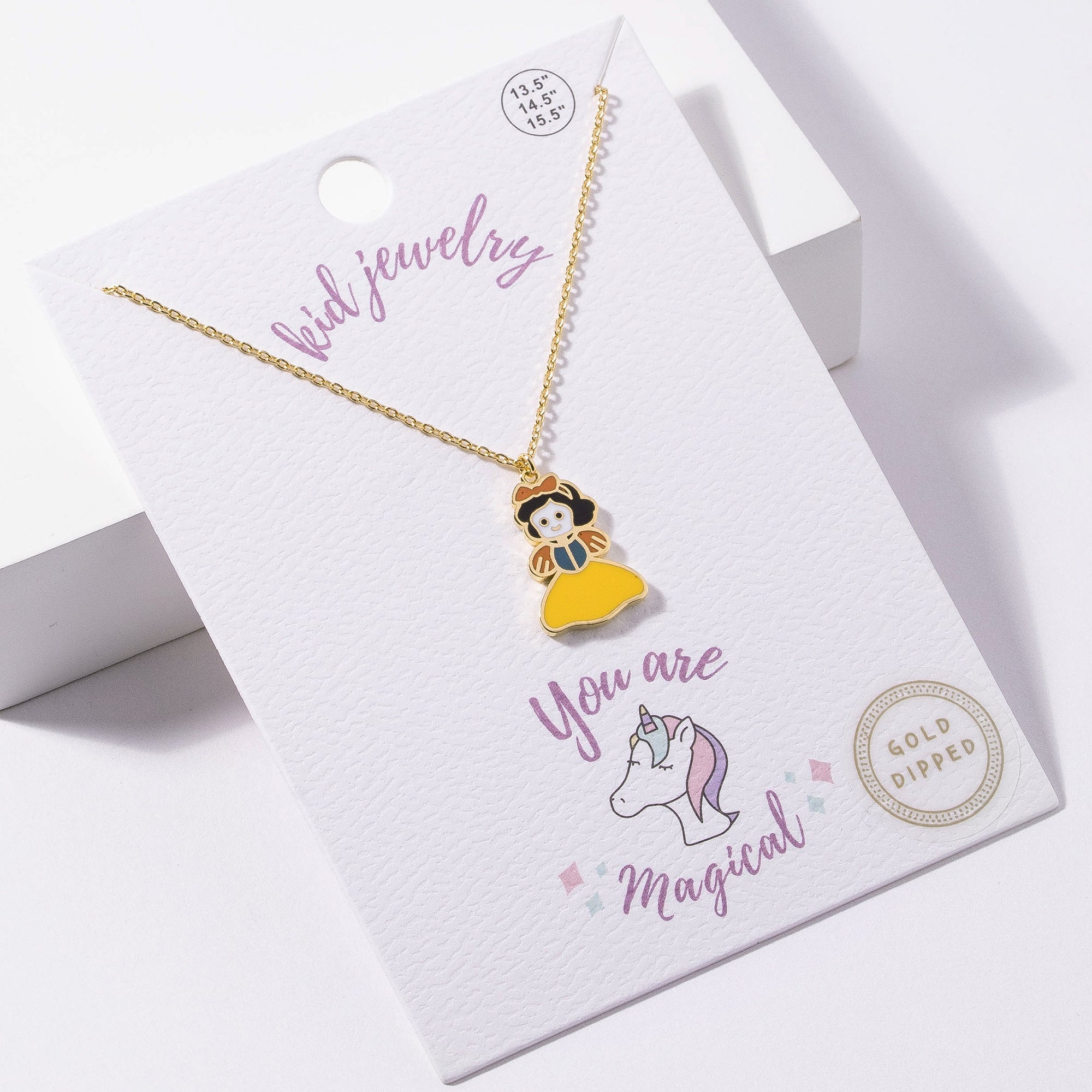 Kids Princess Charm Necklace