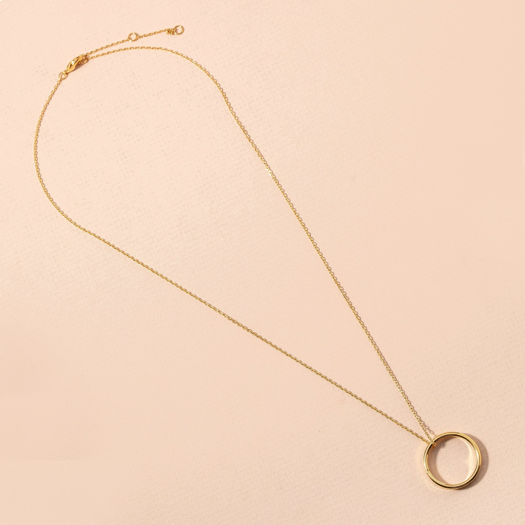 Live Laugh Love Circle Necklace