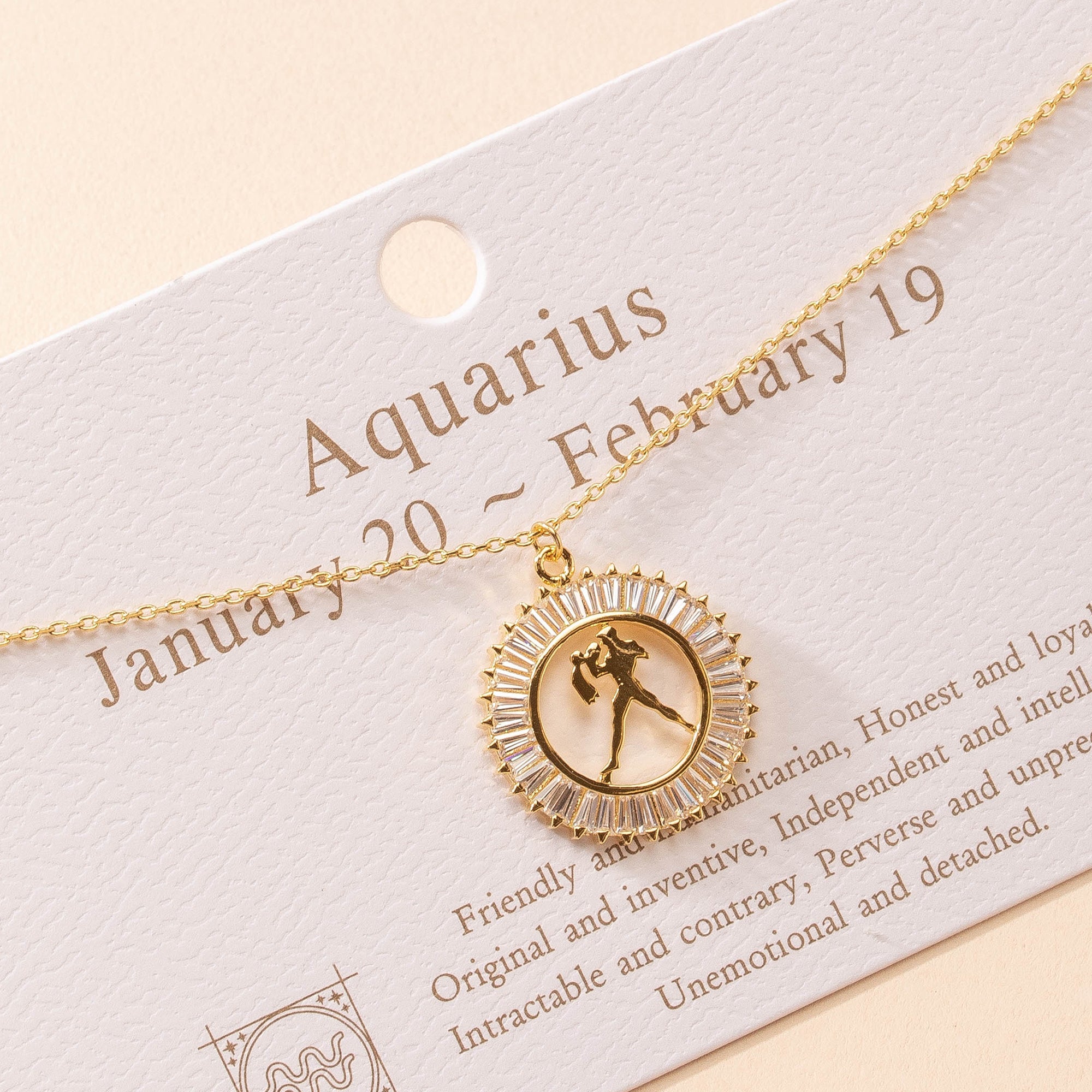Set of 12 Horoscope Pendant Necklace