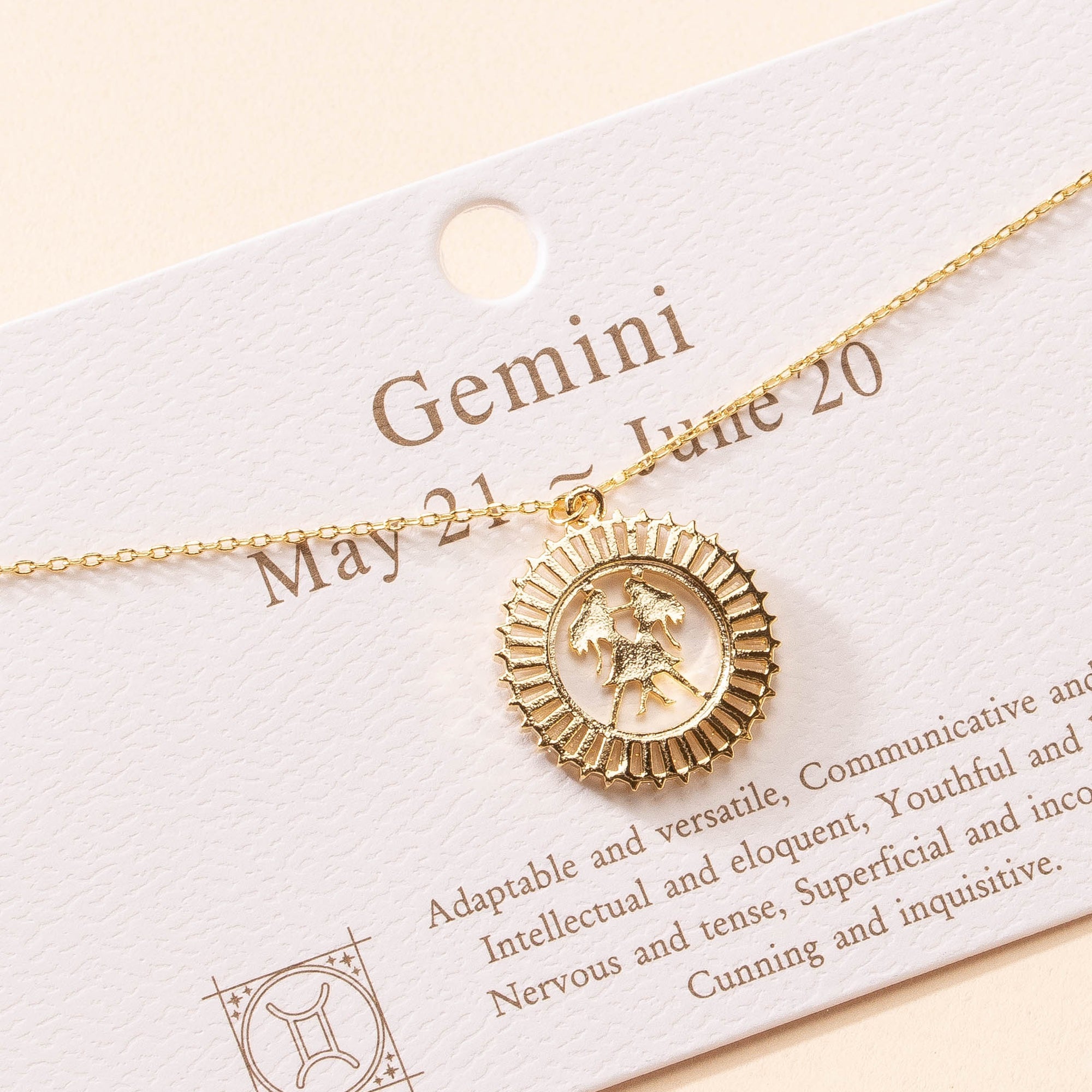 Set of 12 Horoscope Pendant Necklace
