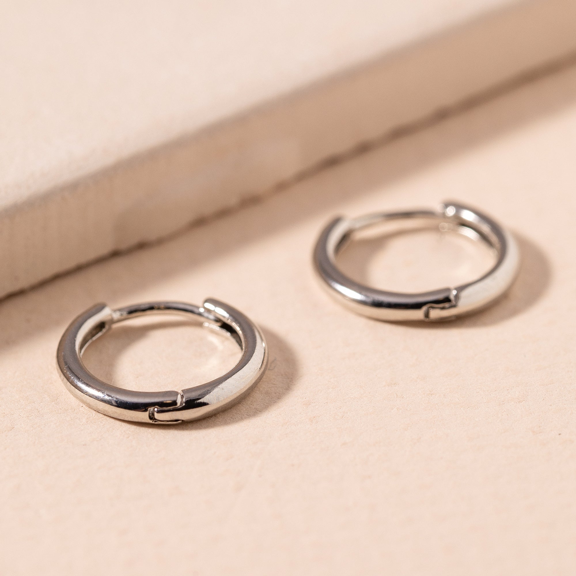 Metal Hoop Earrings