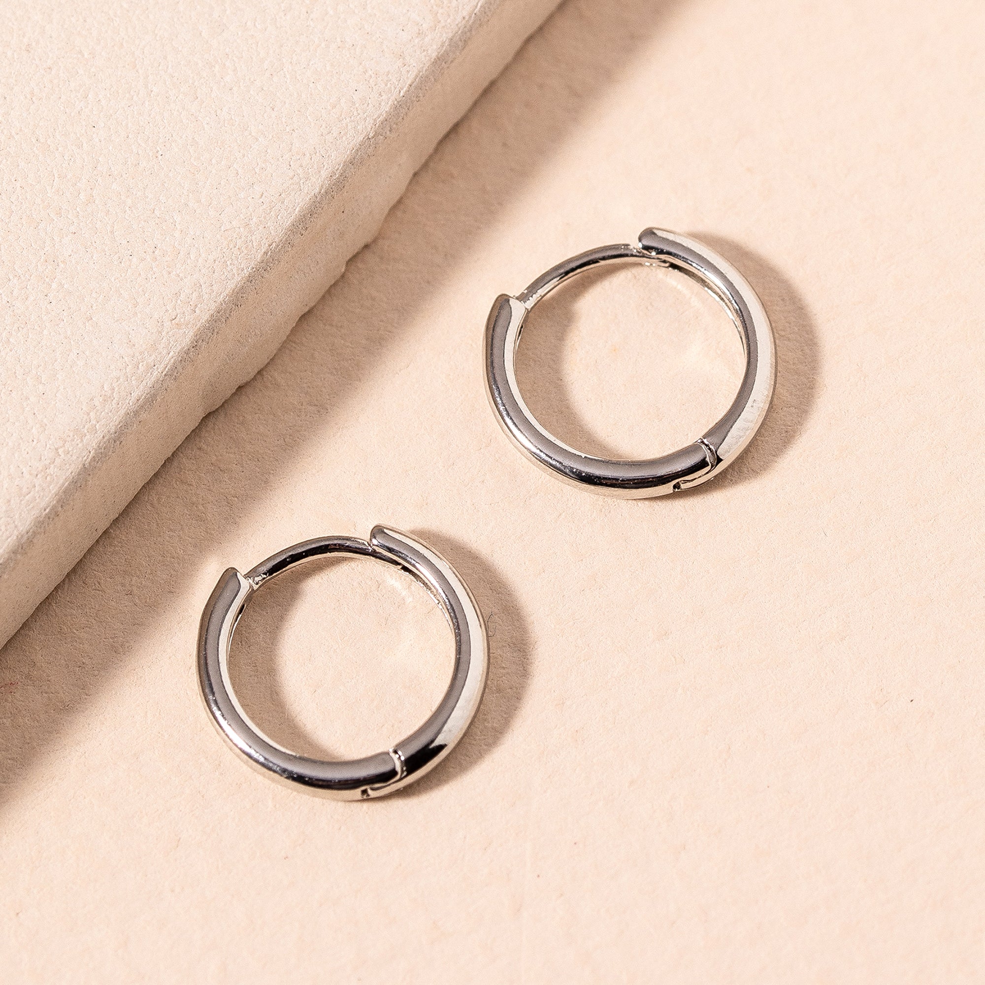 Metal Hoop Earrings