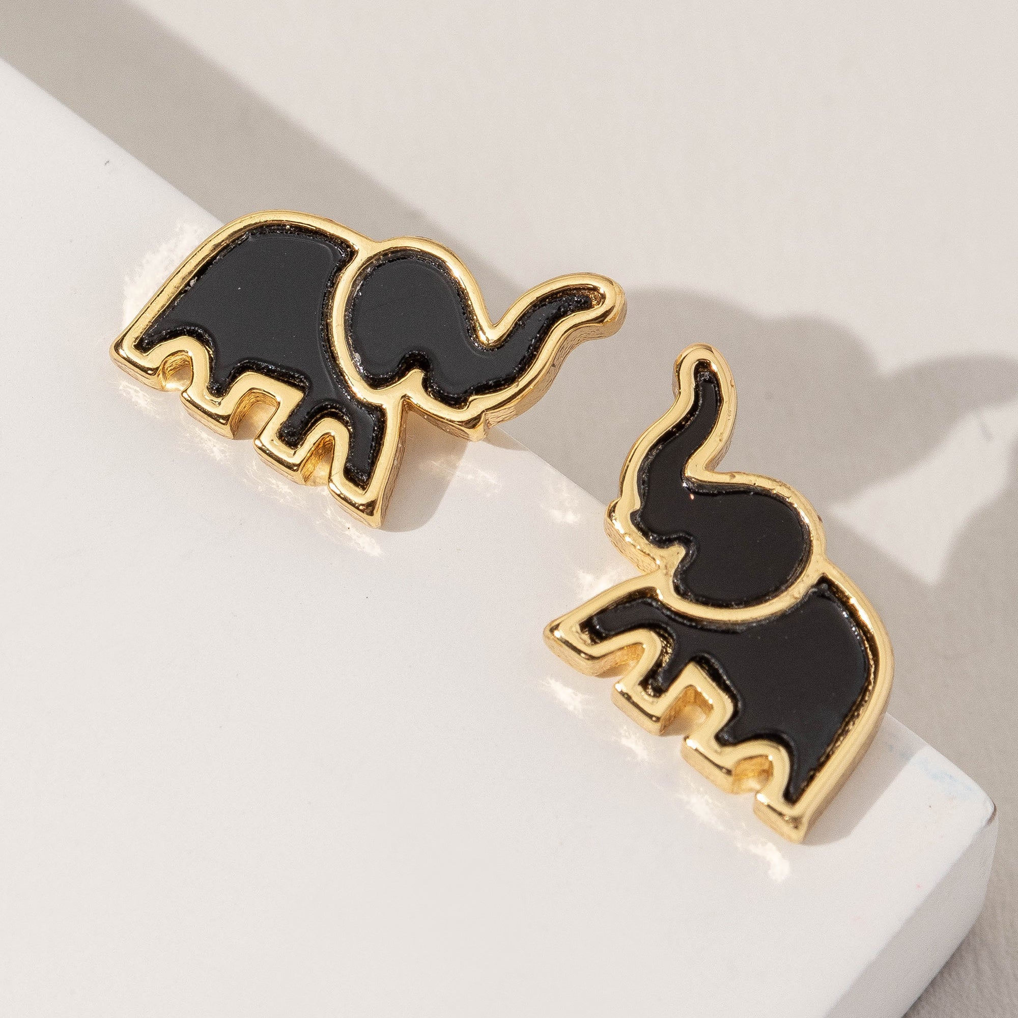 Elephant Stud Earrings