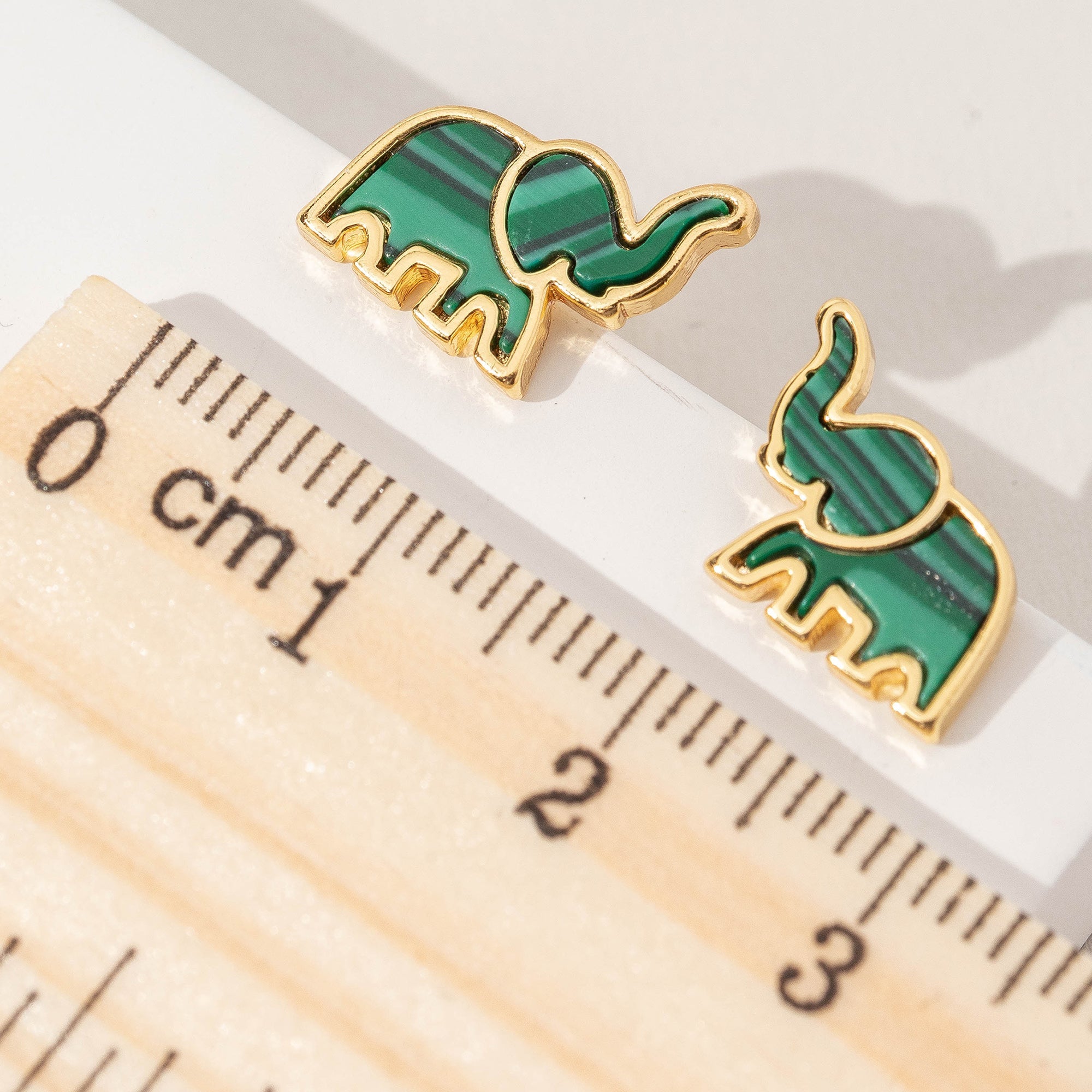 Elephant Stud Earrings