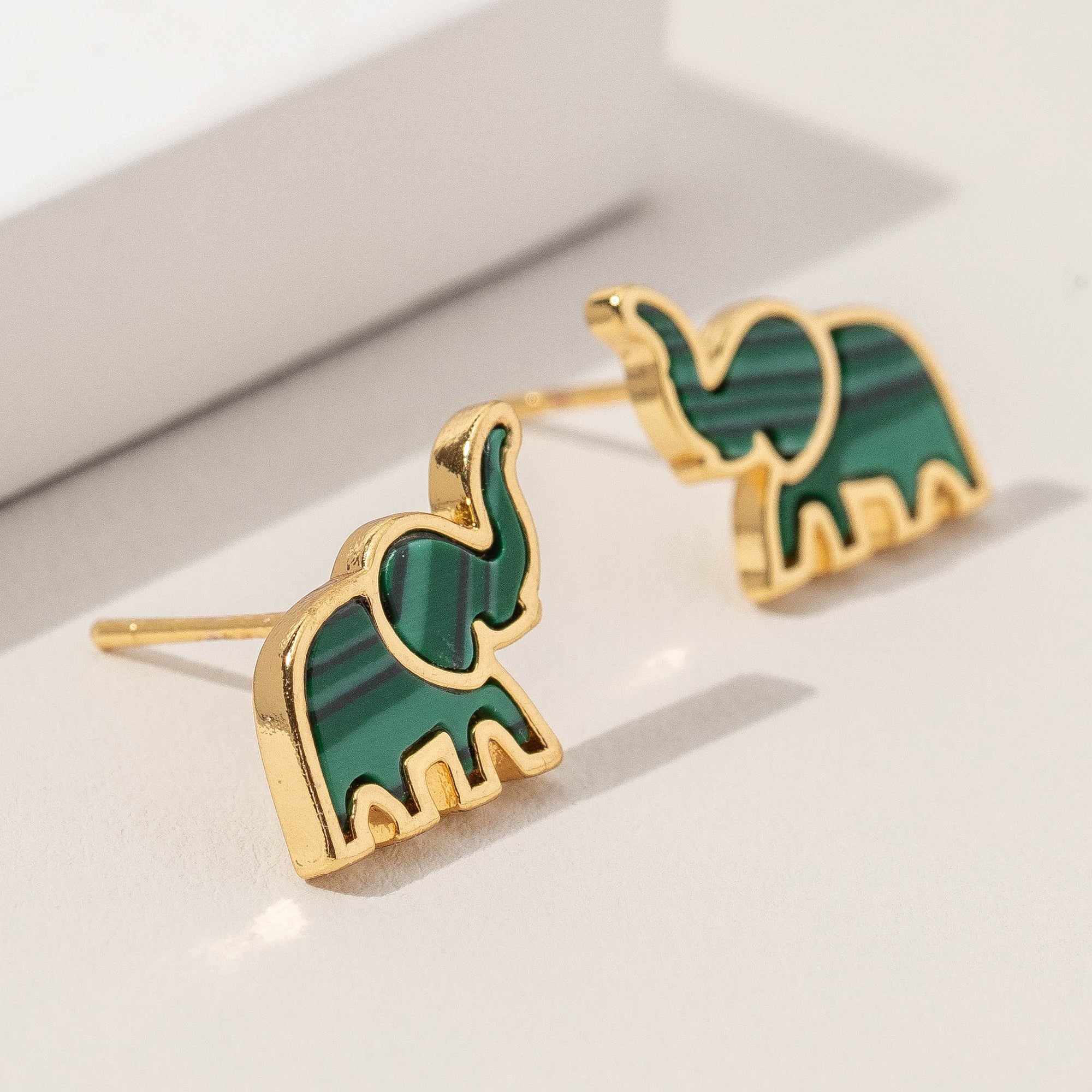 Elephant Stud Earrings