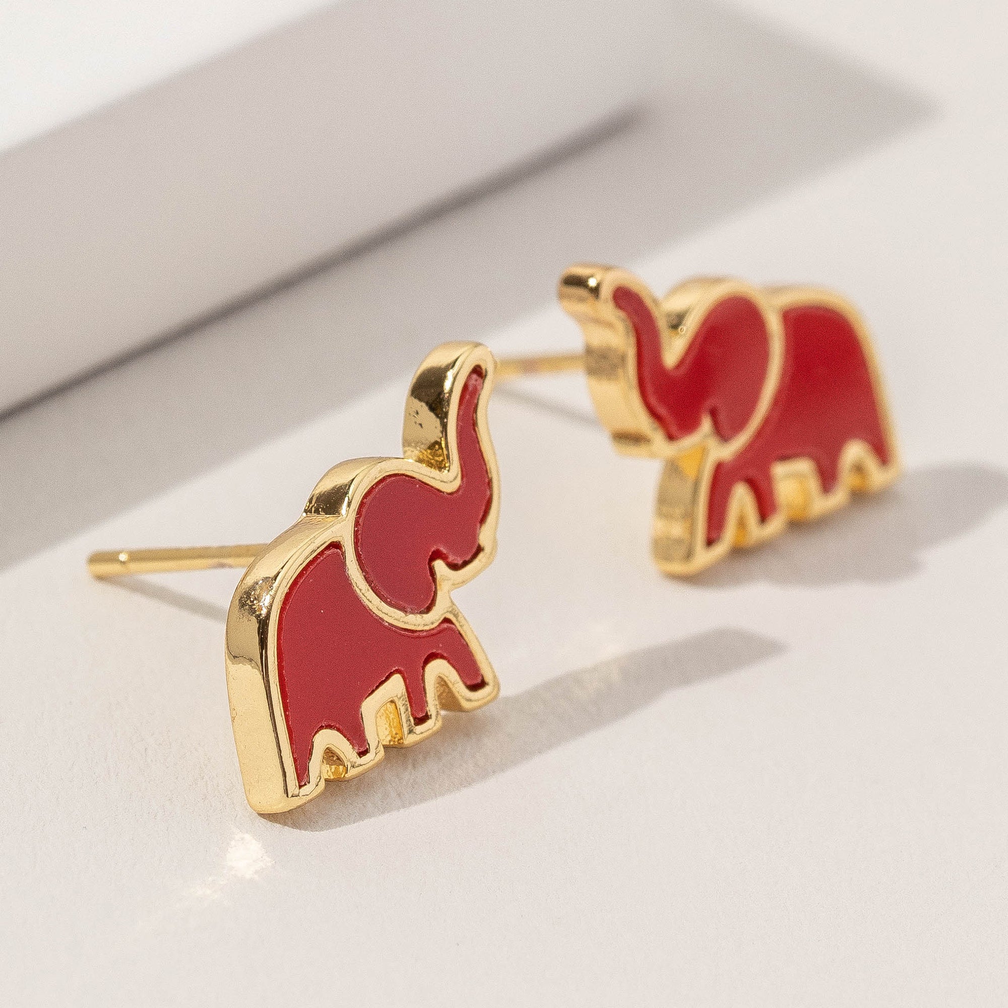 Elephant Stud Earrings