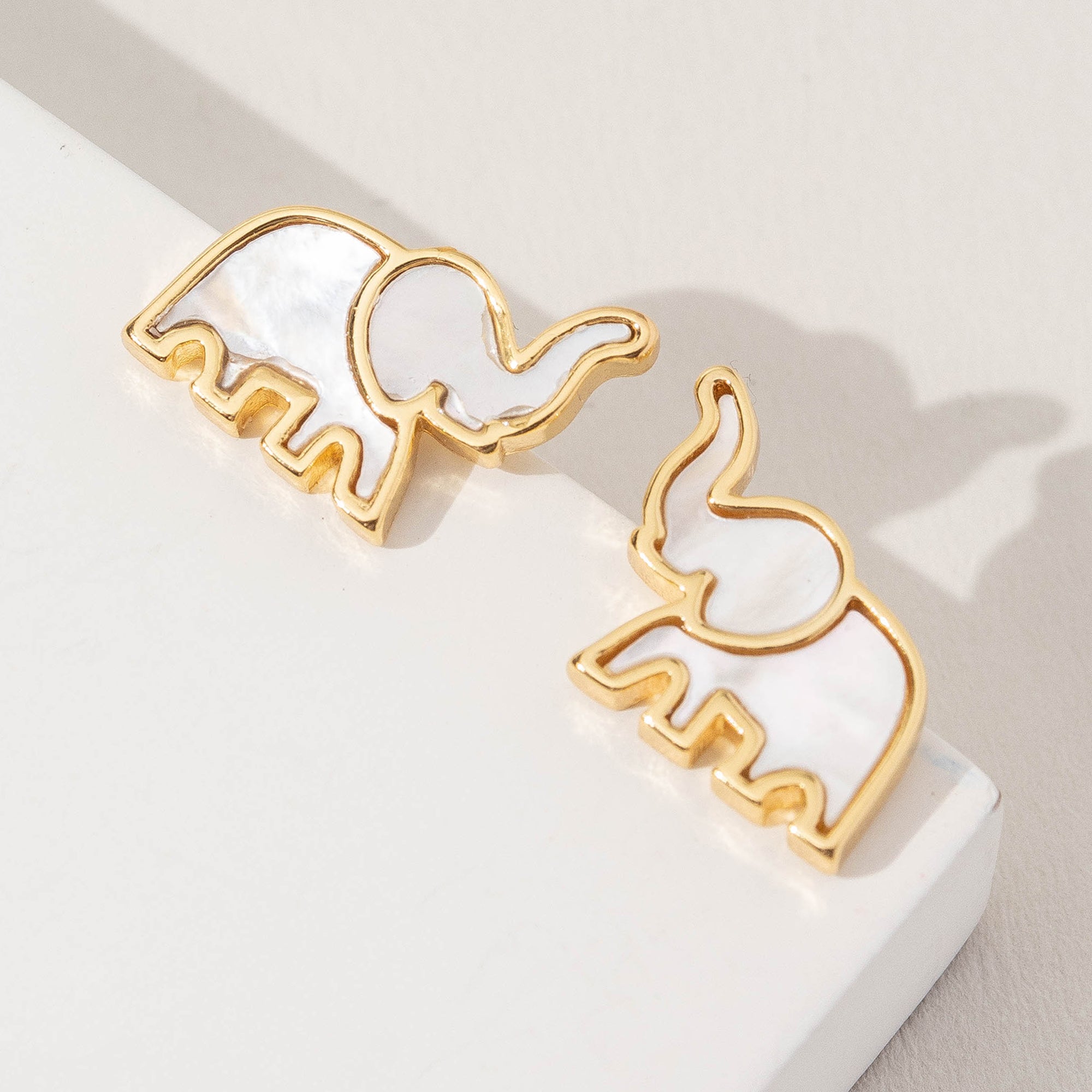 Elephant Stud Earrings