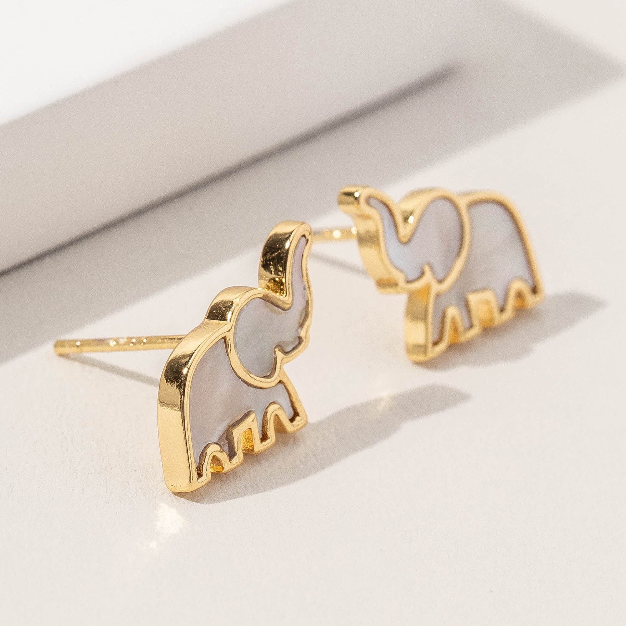 Elephant Stud Earrings