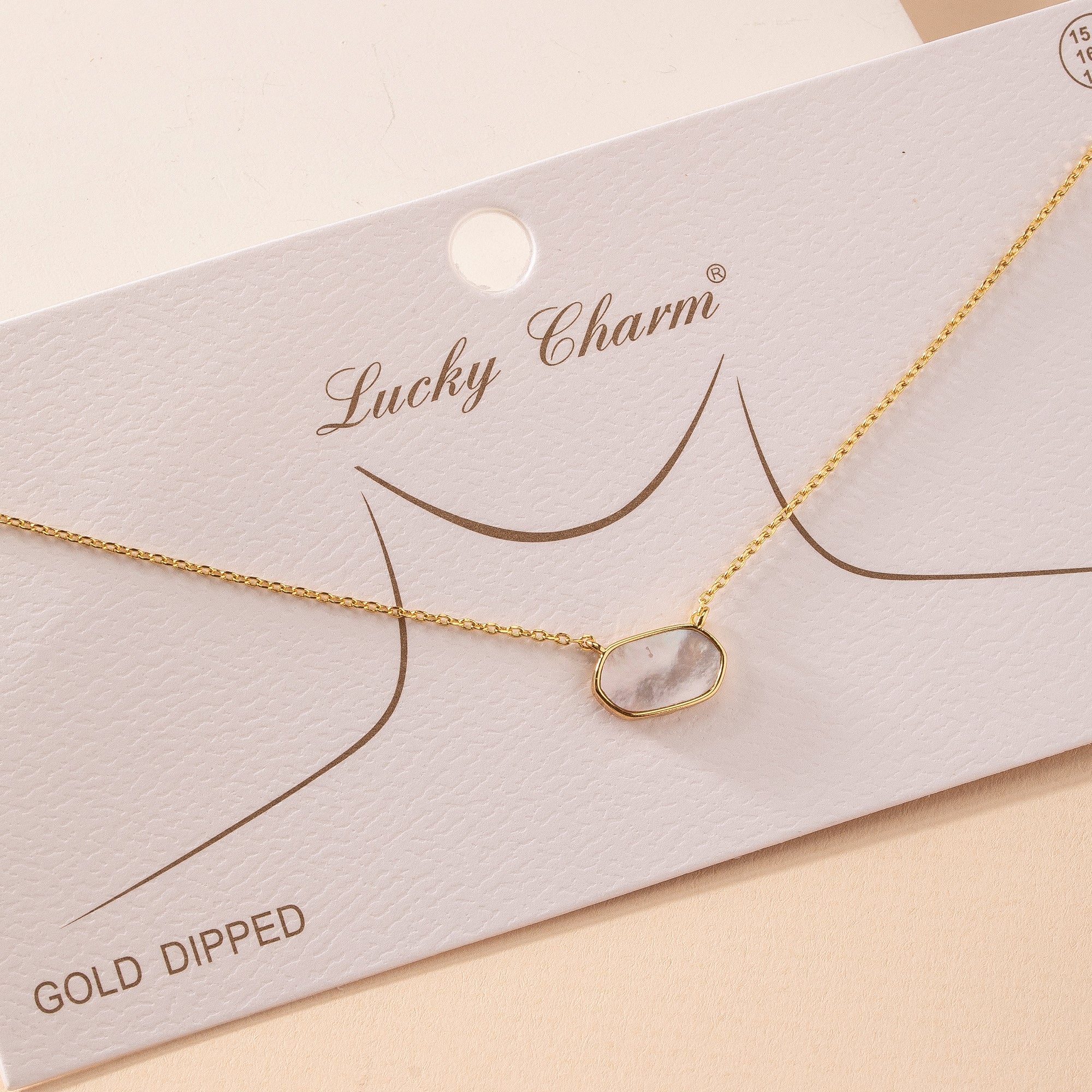 Oval Pendant Necklace