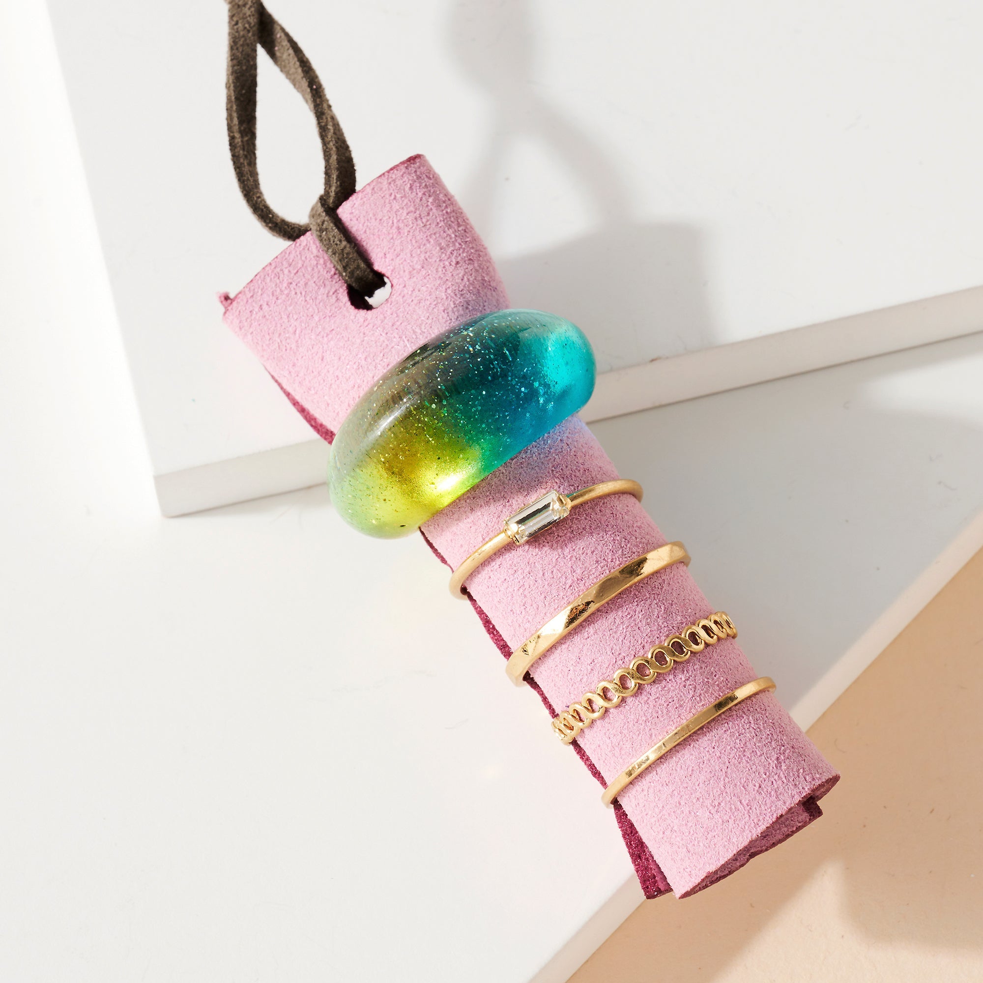 Gradient Resin Ring Set