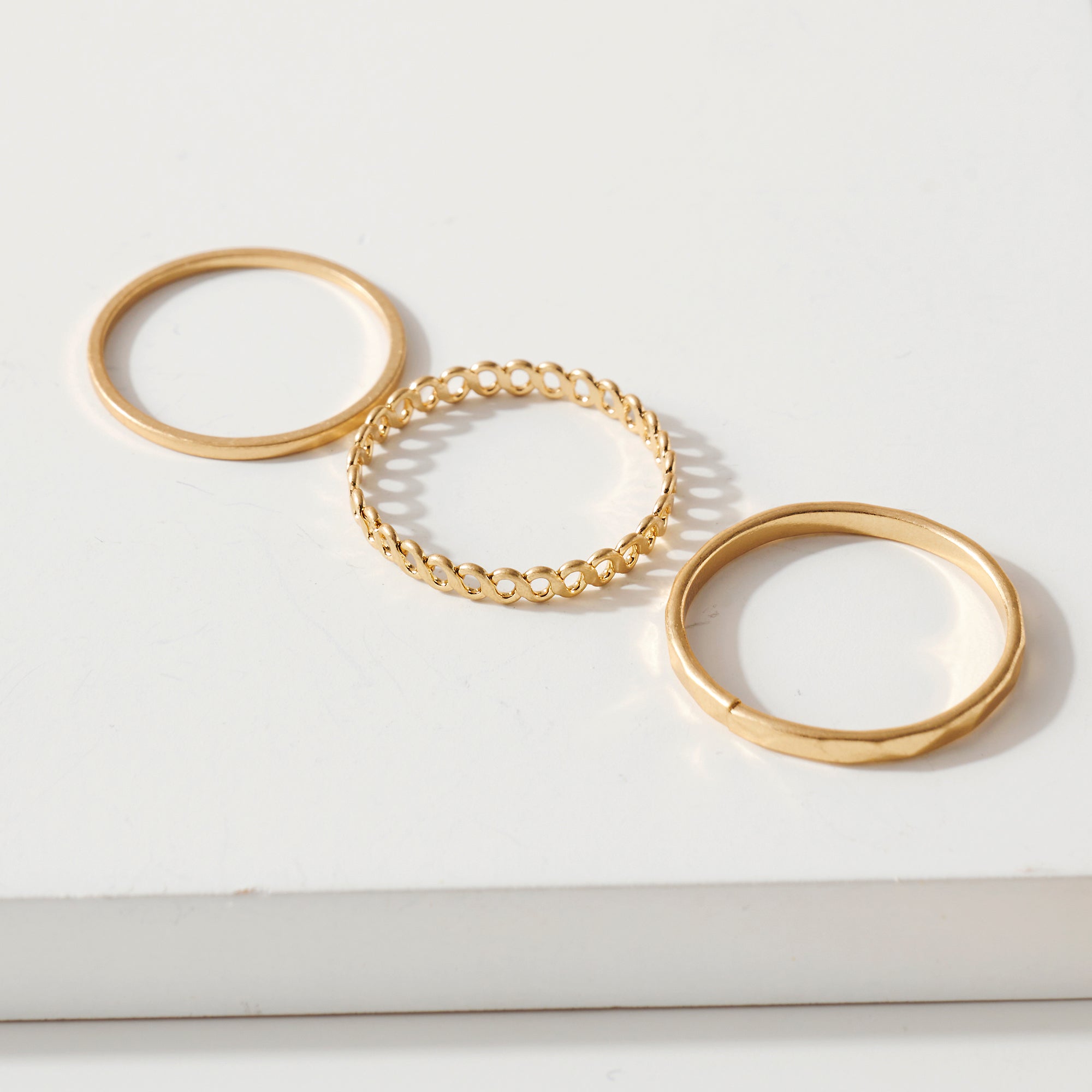 Gradient Resin Ring Set