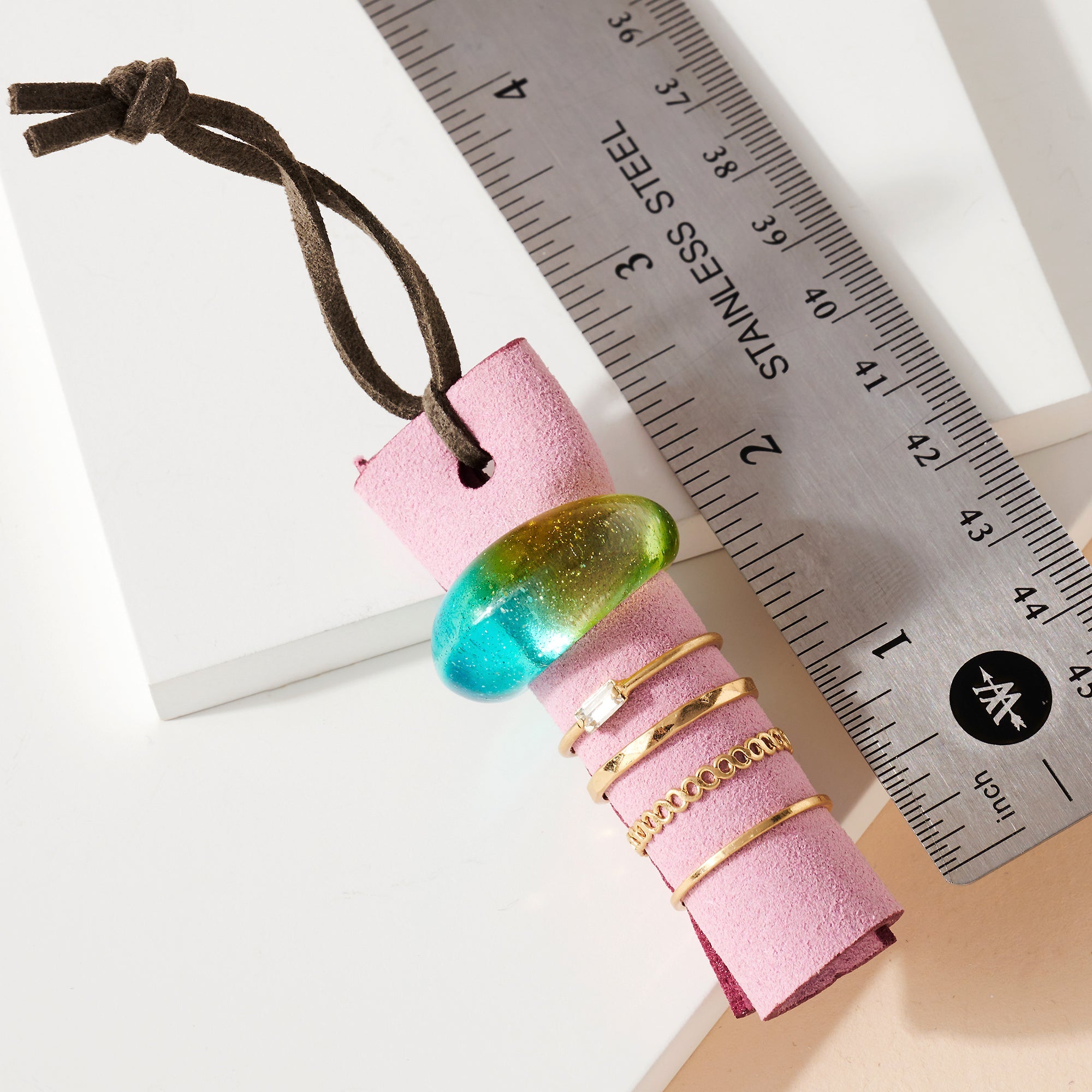 Gradient Resin Ring Set
