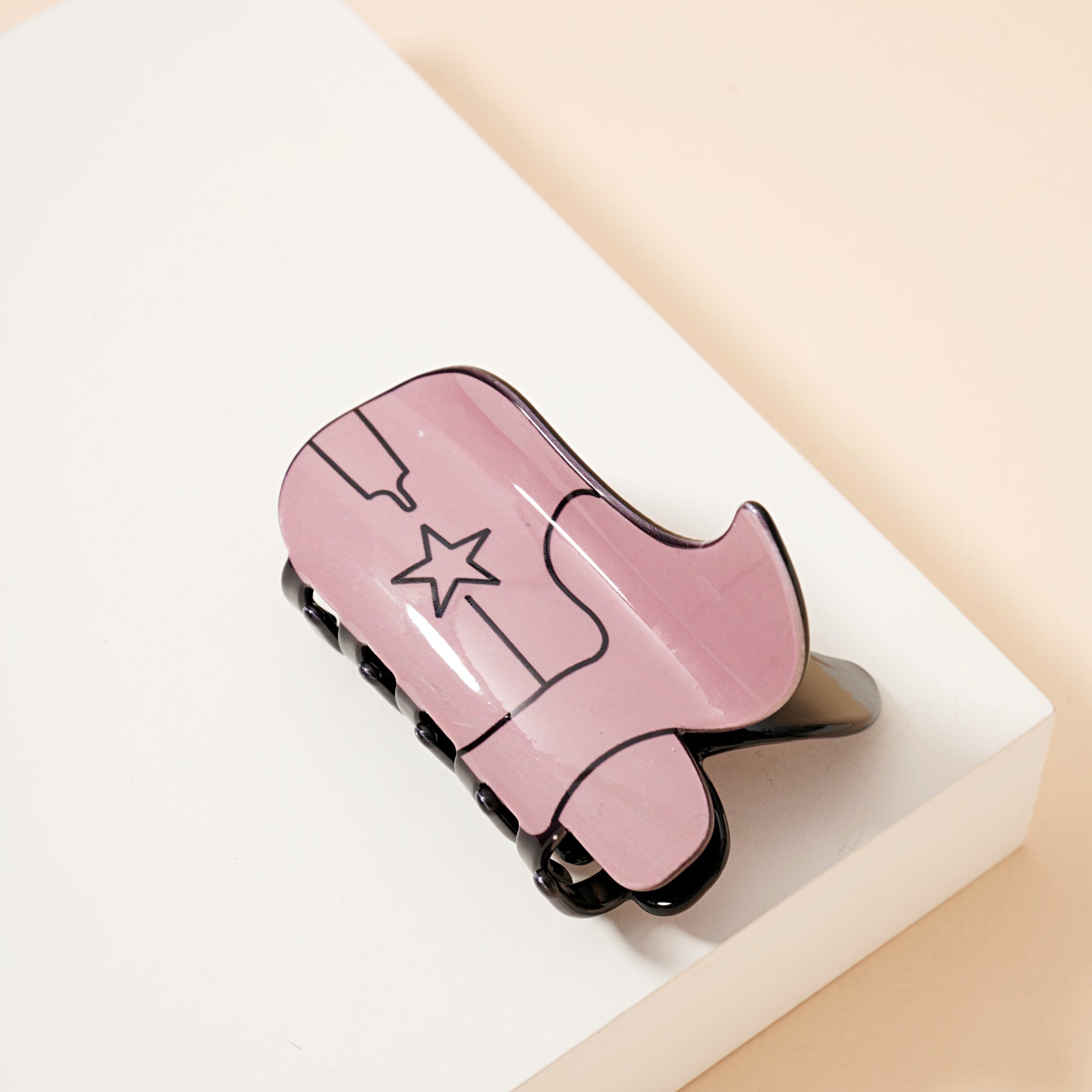Cowboy Boots Hair Claw