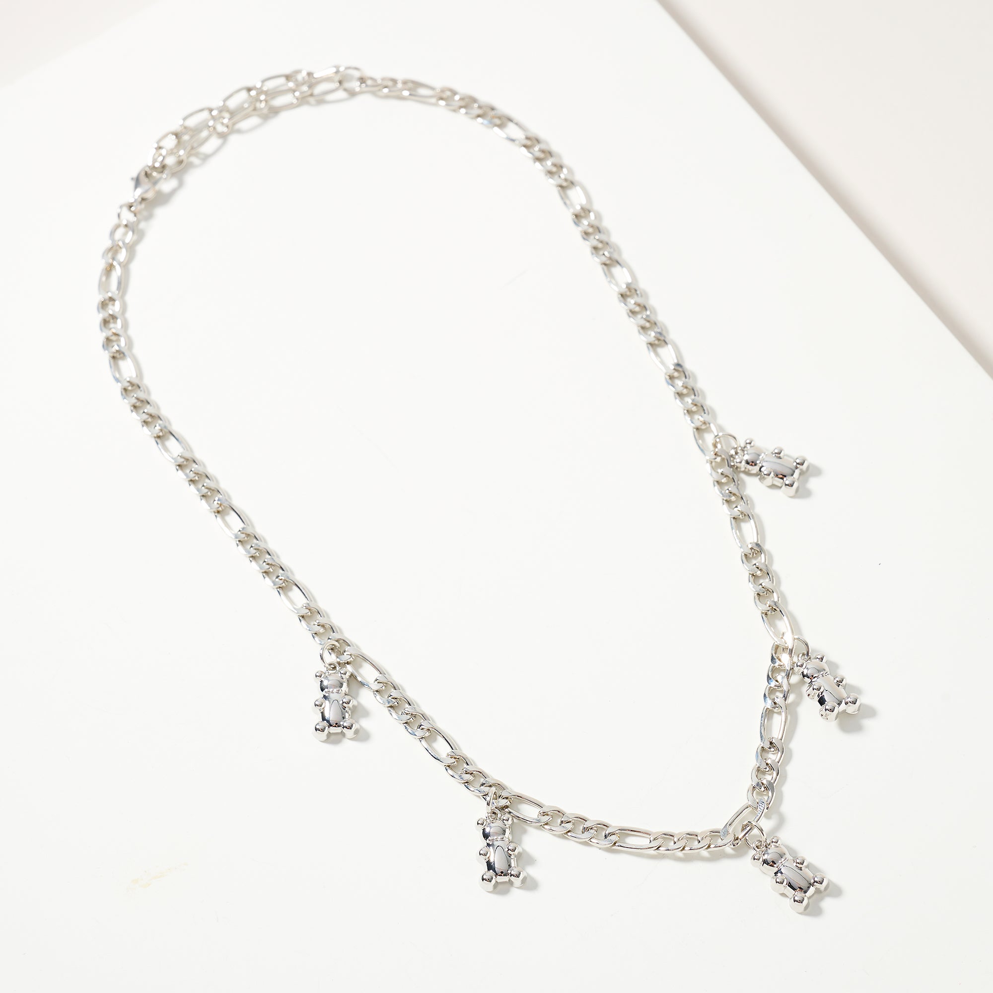 Teddy Bear Charms Necklace