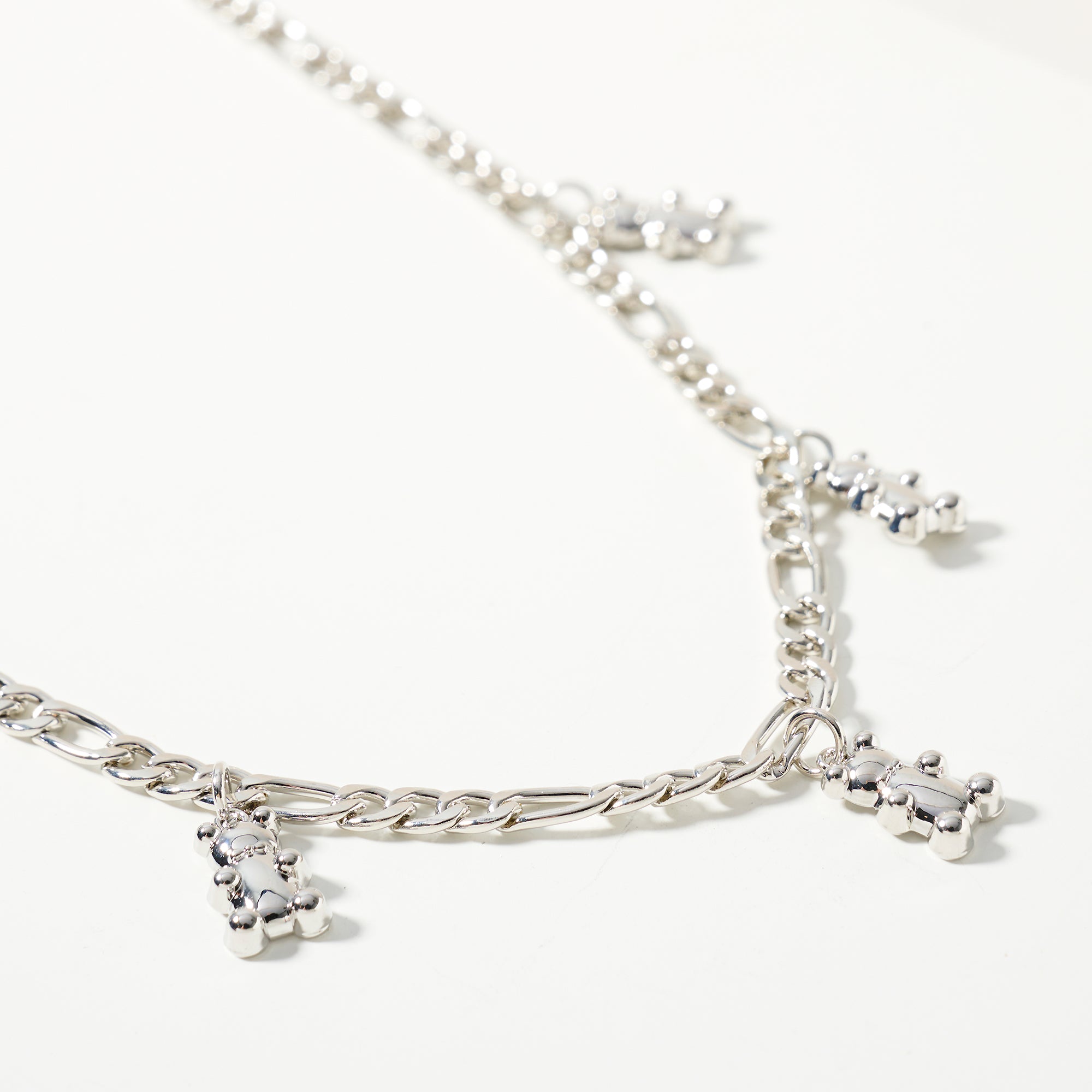 Teddy Bear Charms Necklace