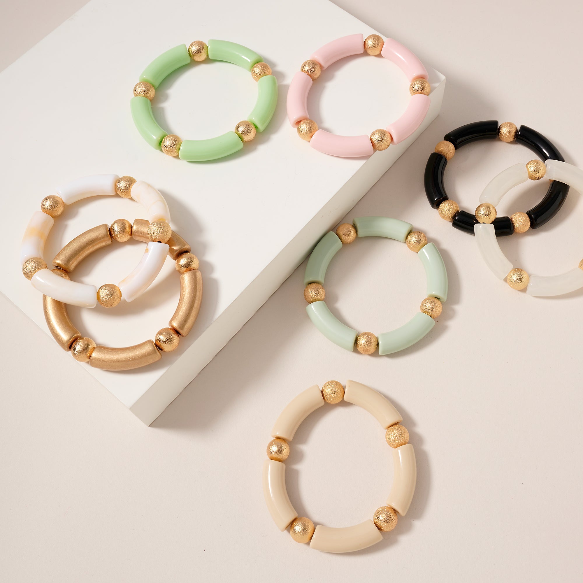 Long Beaded Bracelet