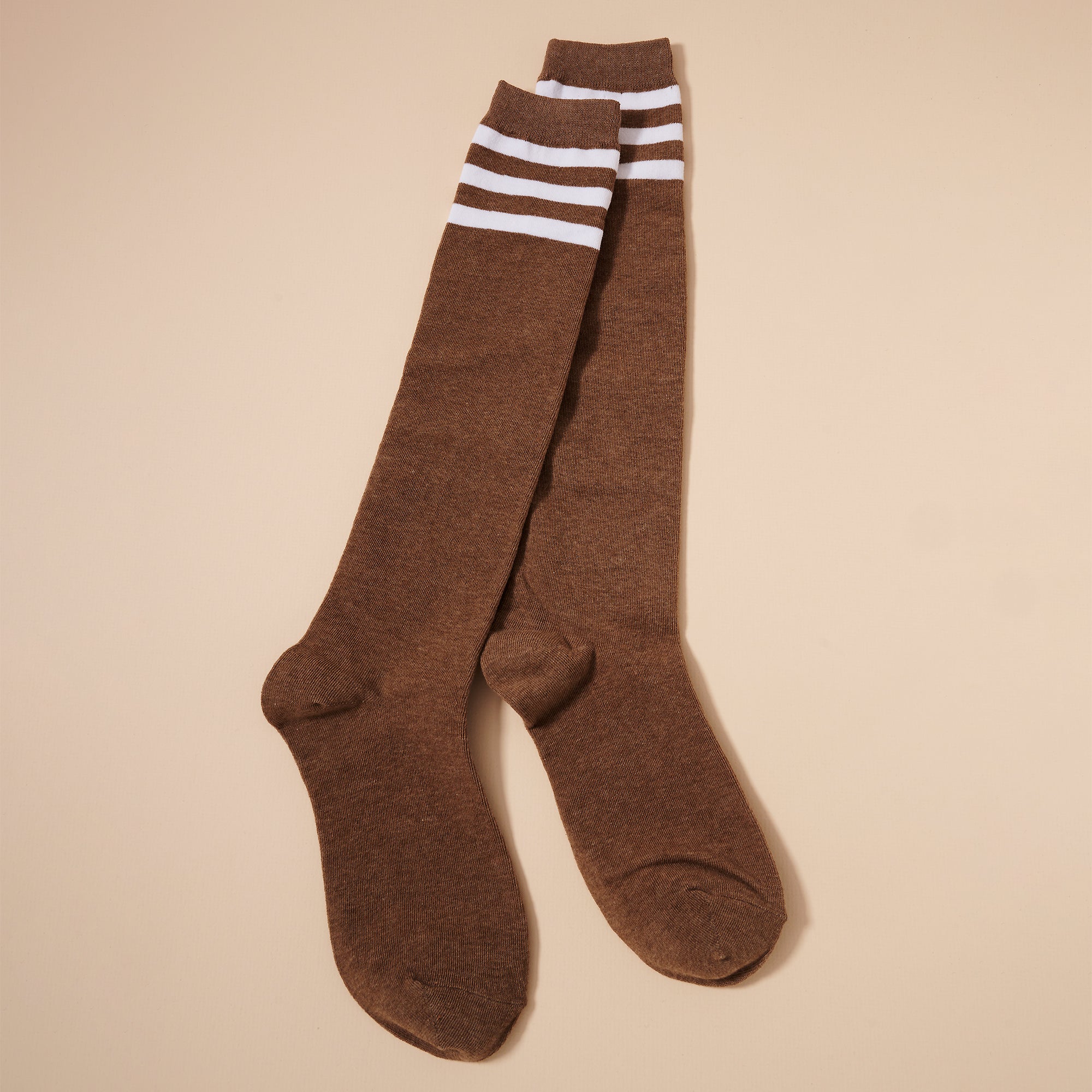 Striped Knee Length Socks